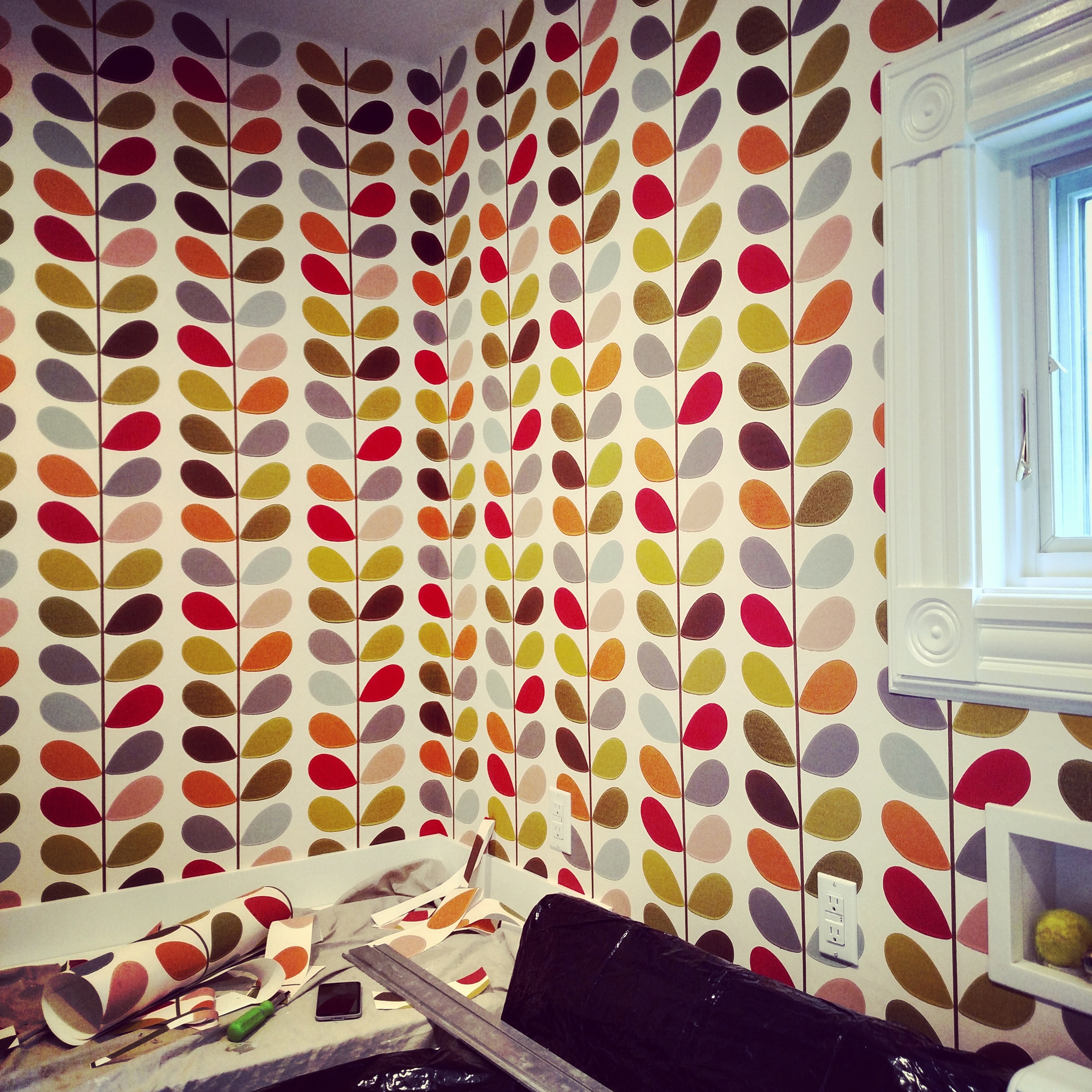 Orla Keily Stem wallpaper in Multi