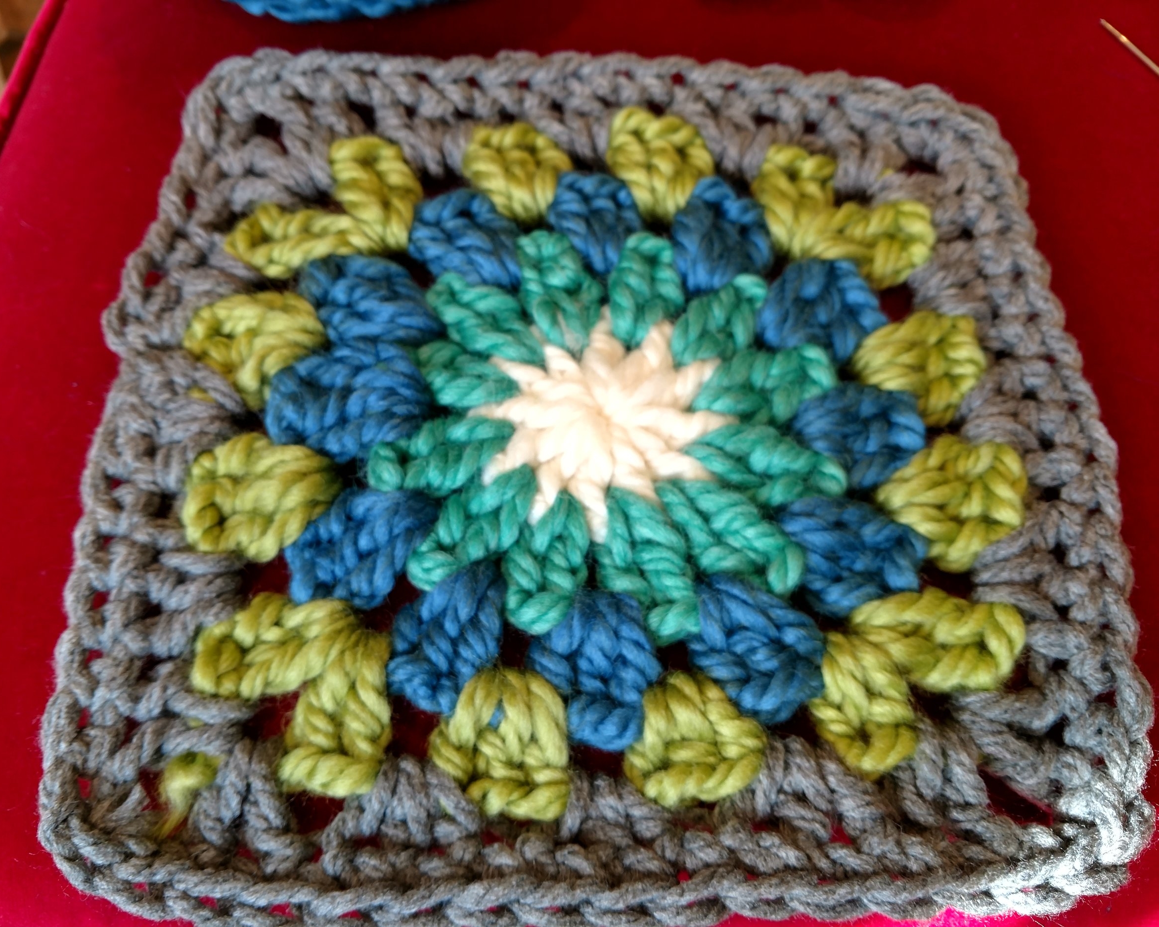 finished square, not blocked