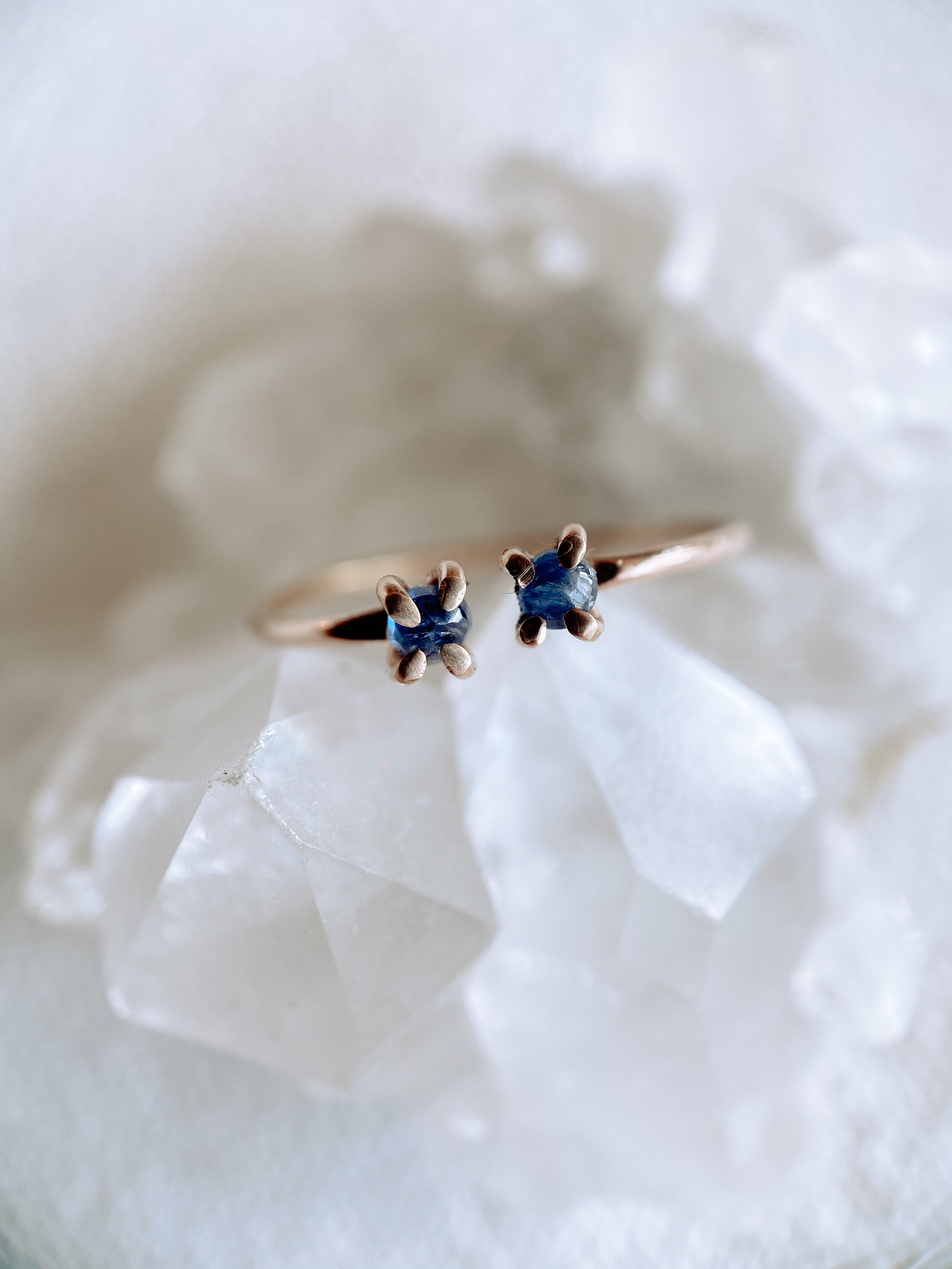 Double Sapphire Ring 