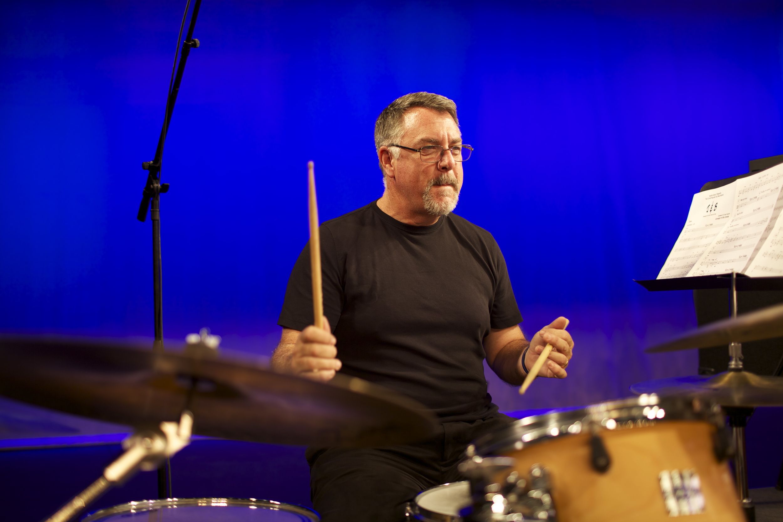 Roger Brooks, drums
