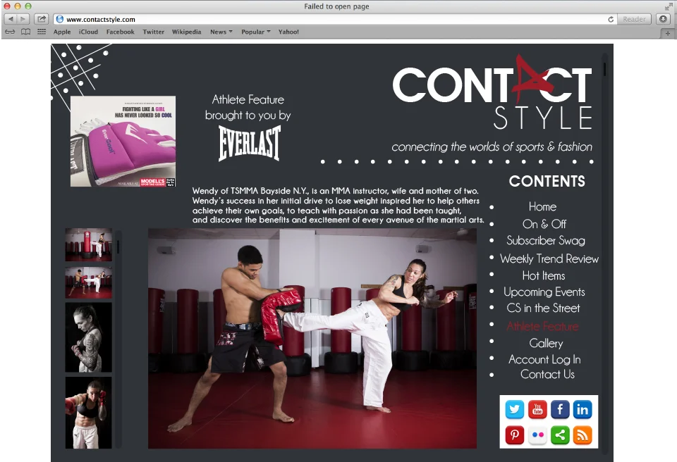 Screen shot of website component from MFA Thesis work. All design & photography by Michelle Farsi.