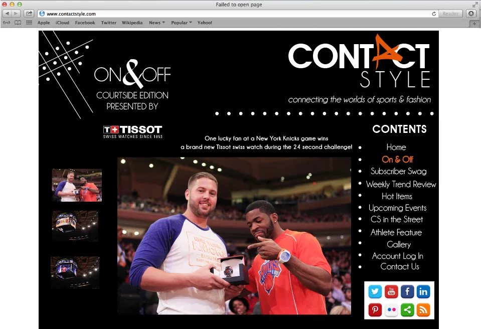  Screen shot of website component from MFA Thesis work. All design &amp; photography by Michelle Farsi. 