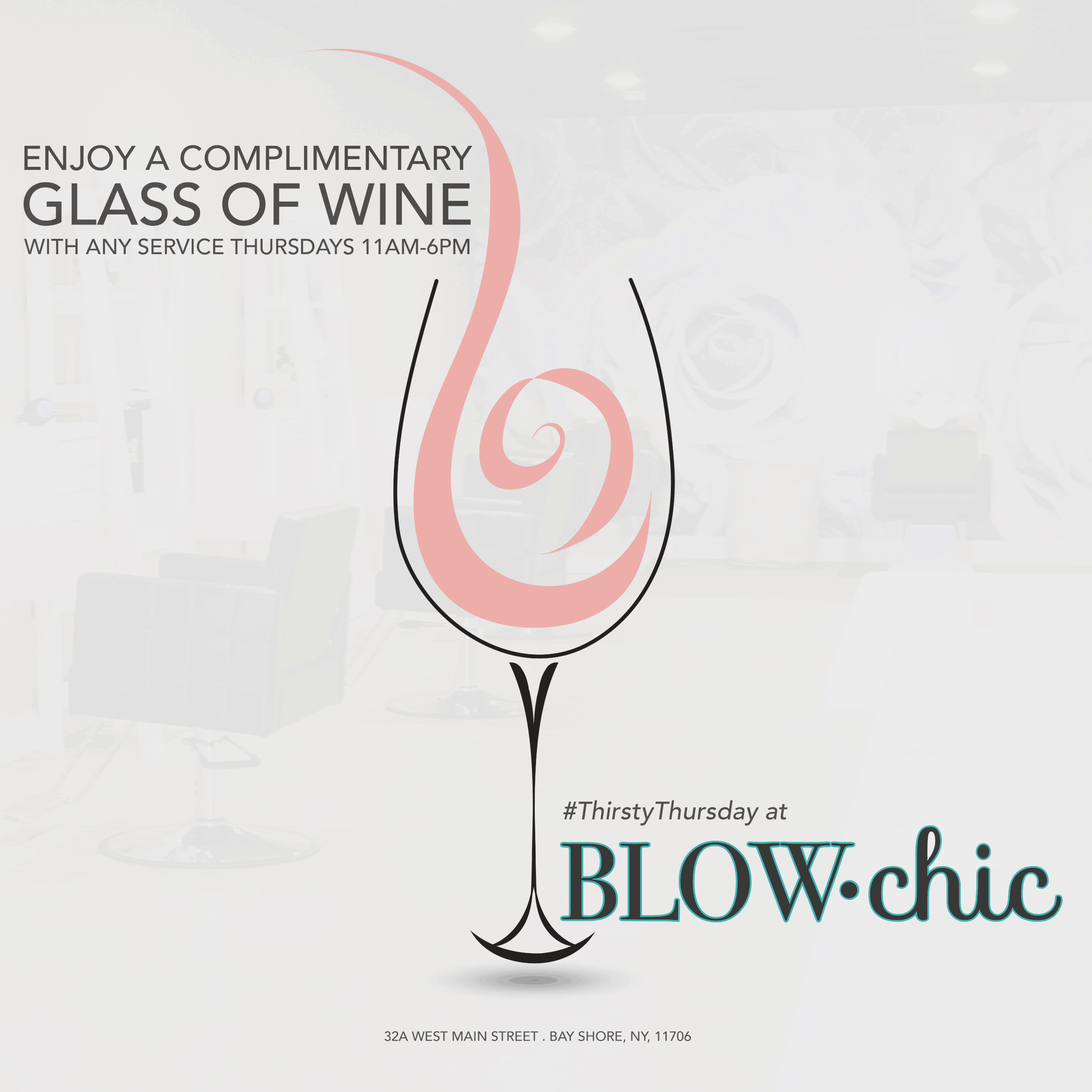 Digital advertisement done for Blow.Chic, a Blow Dry Bar located in Bay Shore, NY