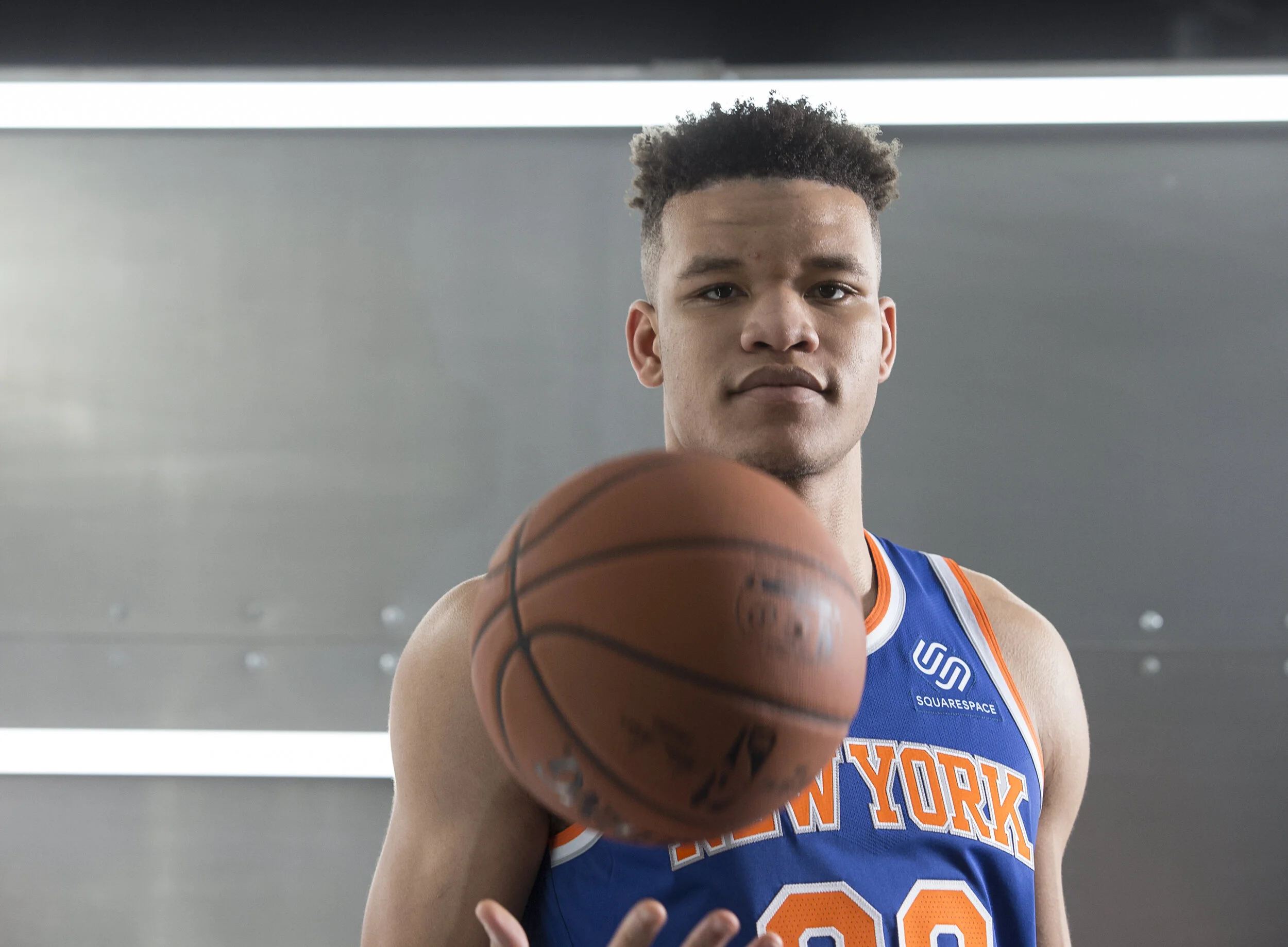 WESTCHESTER, NY - AUGUST 12: NBA Rookie Shoot on August 12, 2018 at the MSG Training Facility in Westchester, New York. NOTE TO USER: User expressly acknowledges and agrees that, by downloading and/or using this photograph, user is consenting to the