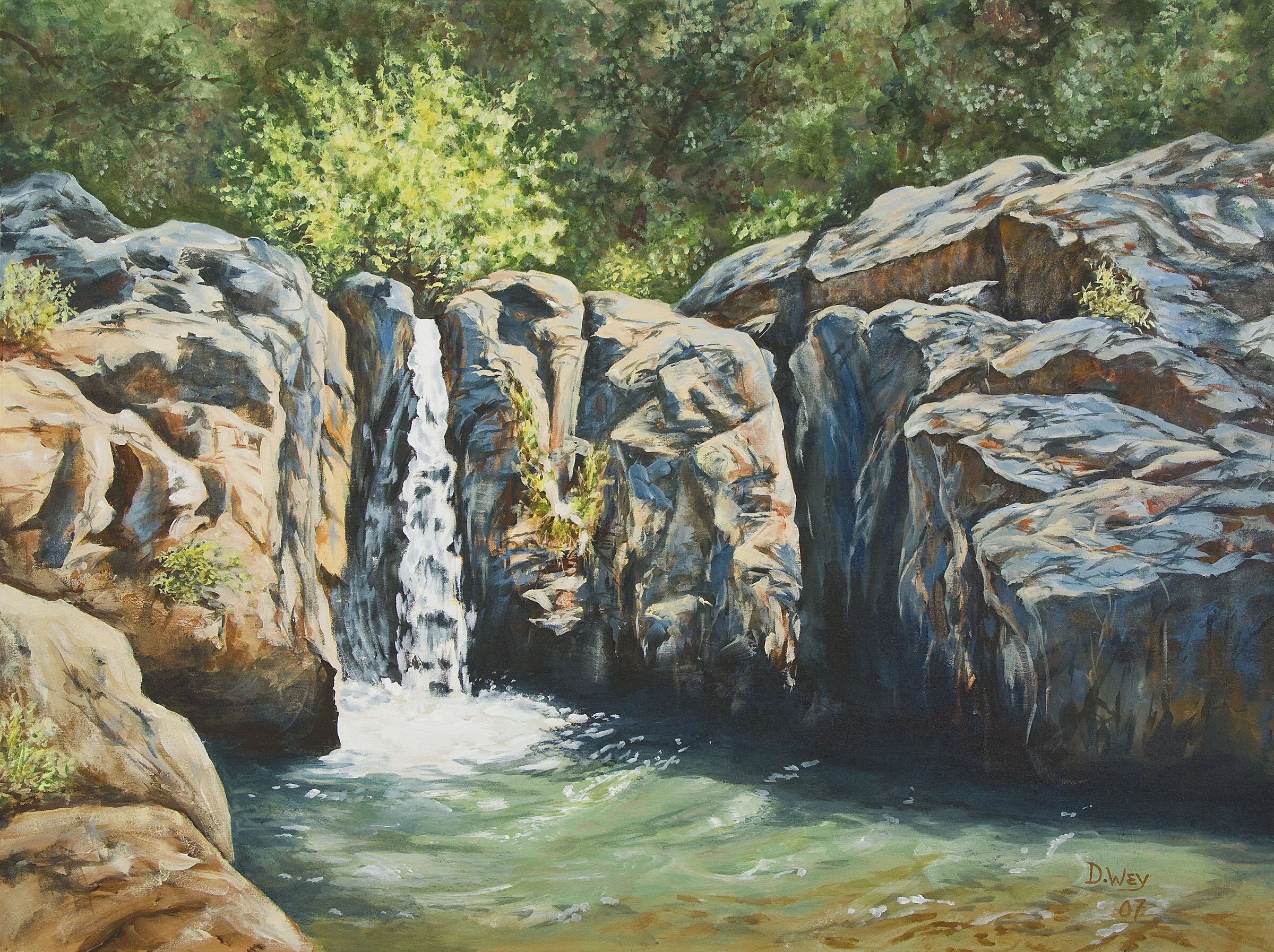 Downstream from Edward's Crossing