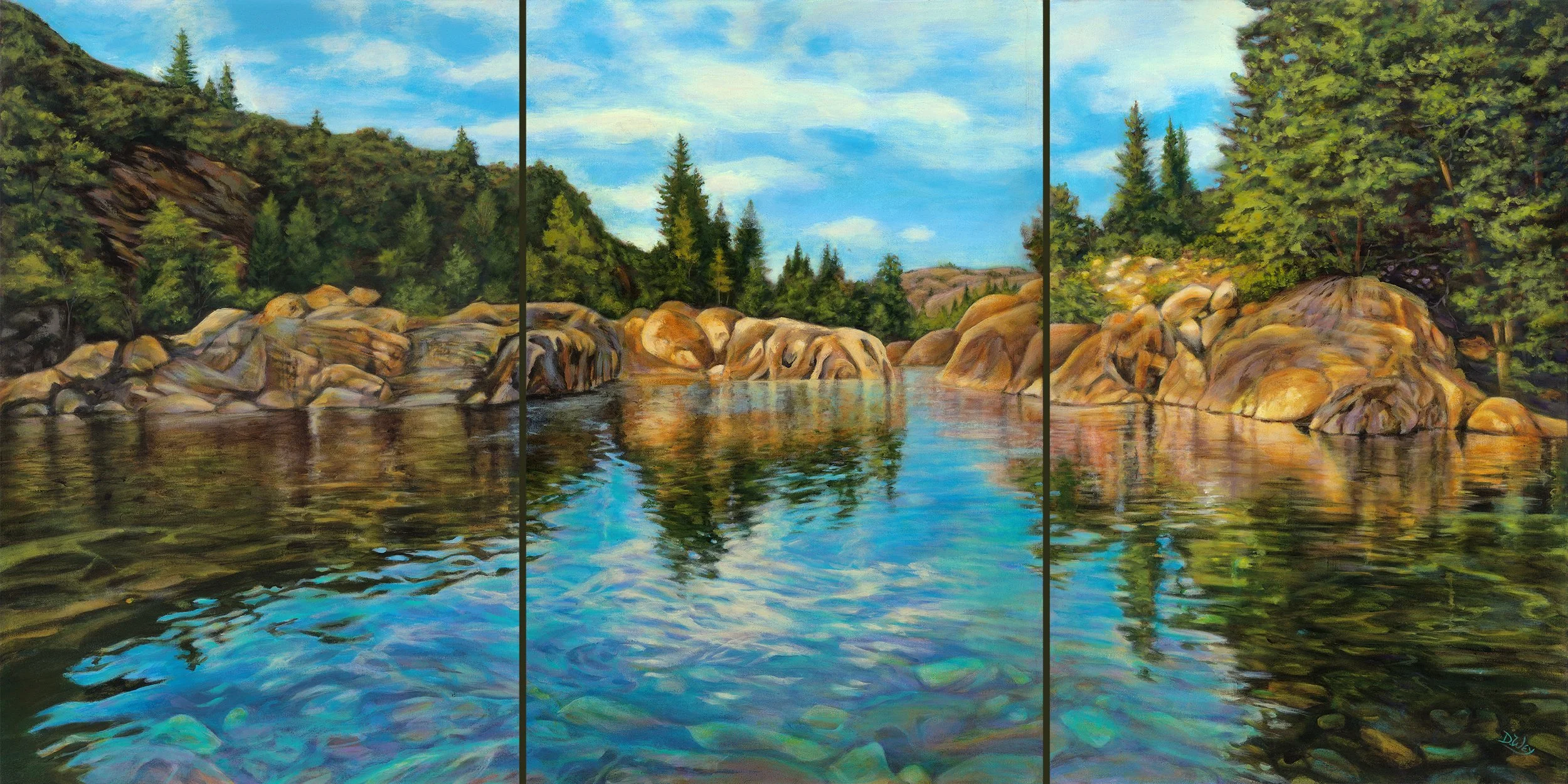 Heaven on Earth (Triptych)