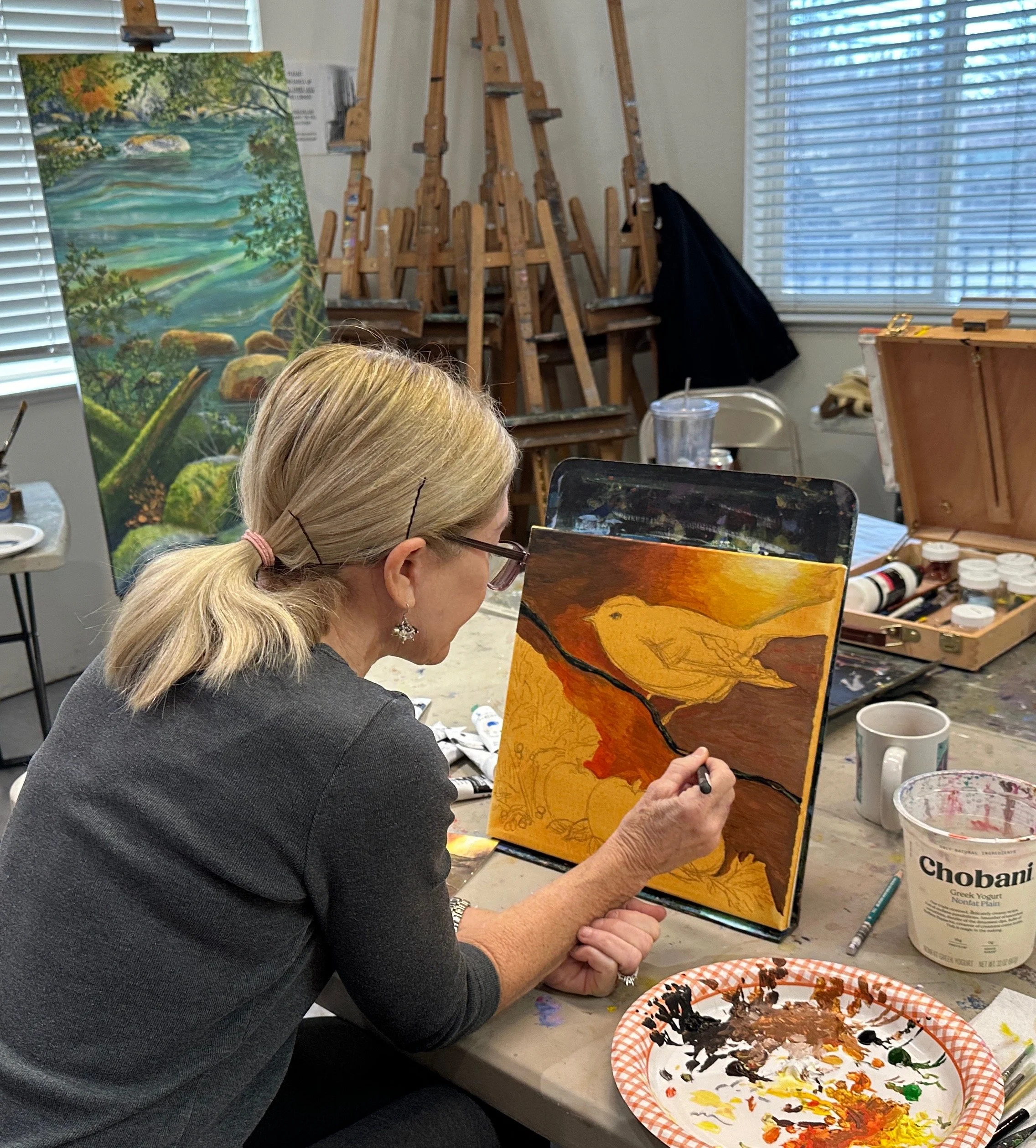Acrylic Painting with Eileen Blodgett & Denise Wey   MARCH 8, 15, 22 & 29, 2026