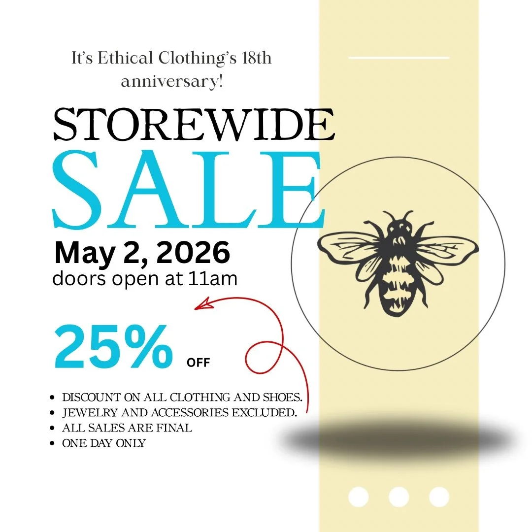 Don't miss it! Save May 2nd on your calendar, we are having our annual anniversary sale! #anniversarysale #shoppetaluma #summer26 #clothingboutique #downtownpetaluma