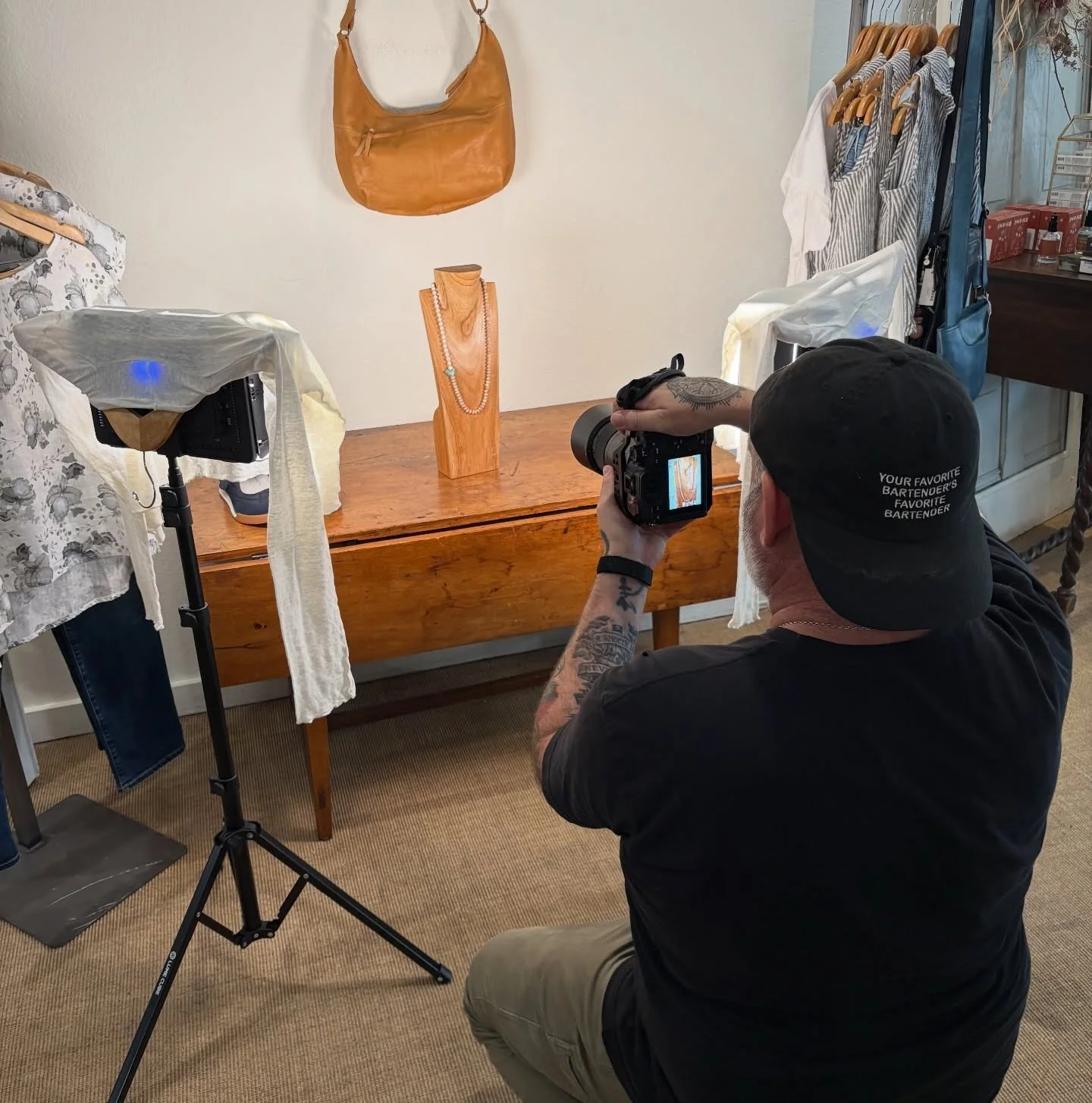 Played a little at the shop with my friends who are helping me with my website! #boutique #shopowner #websiteupdate #shoppetaluma