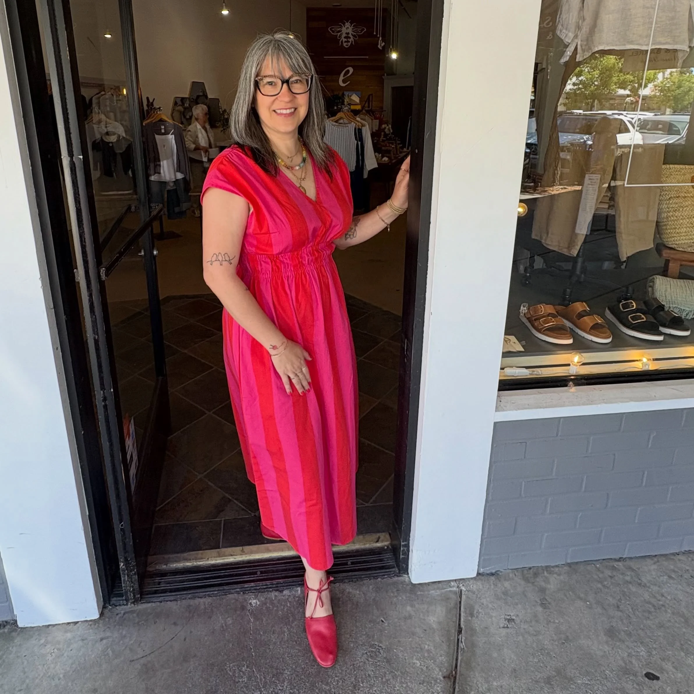 I'll be in the shop today 🧡💕 I'd love to see you! #fourthofjulyweekend #shoppetaluma #shoplocal
