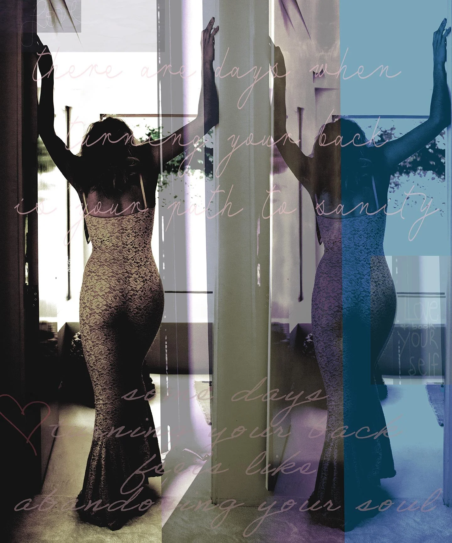 Turning Your Back Poster