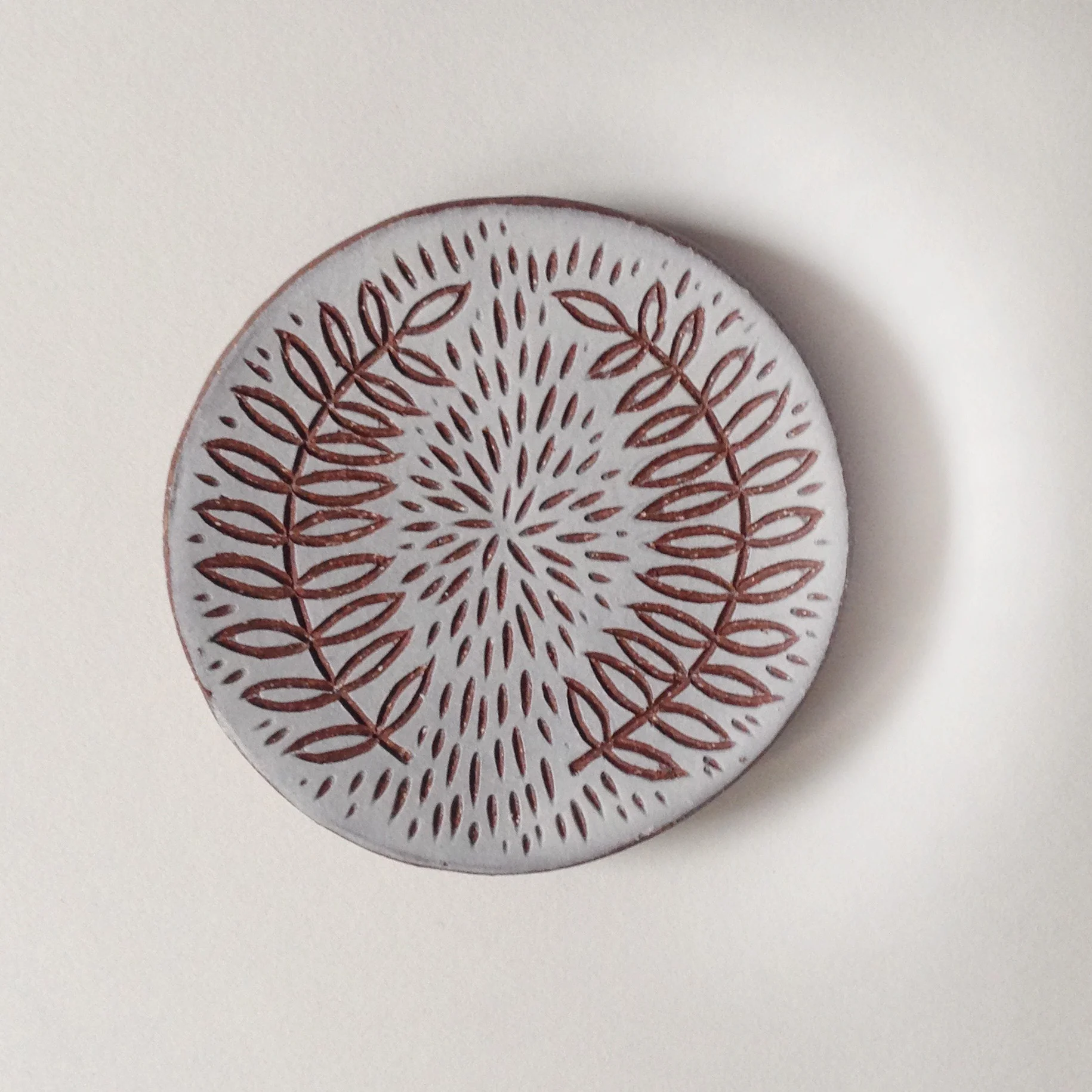 Olive branch ring dish