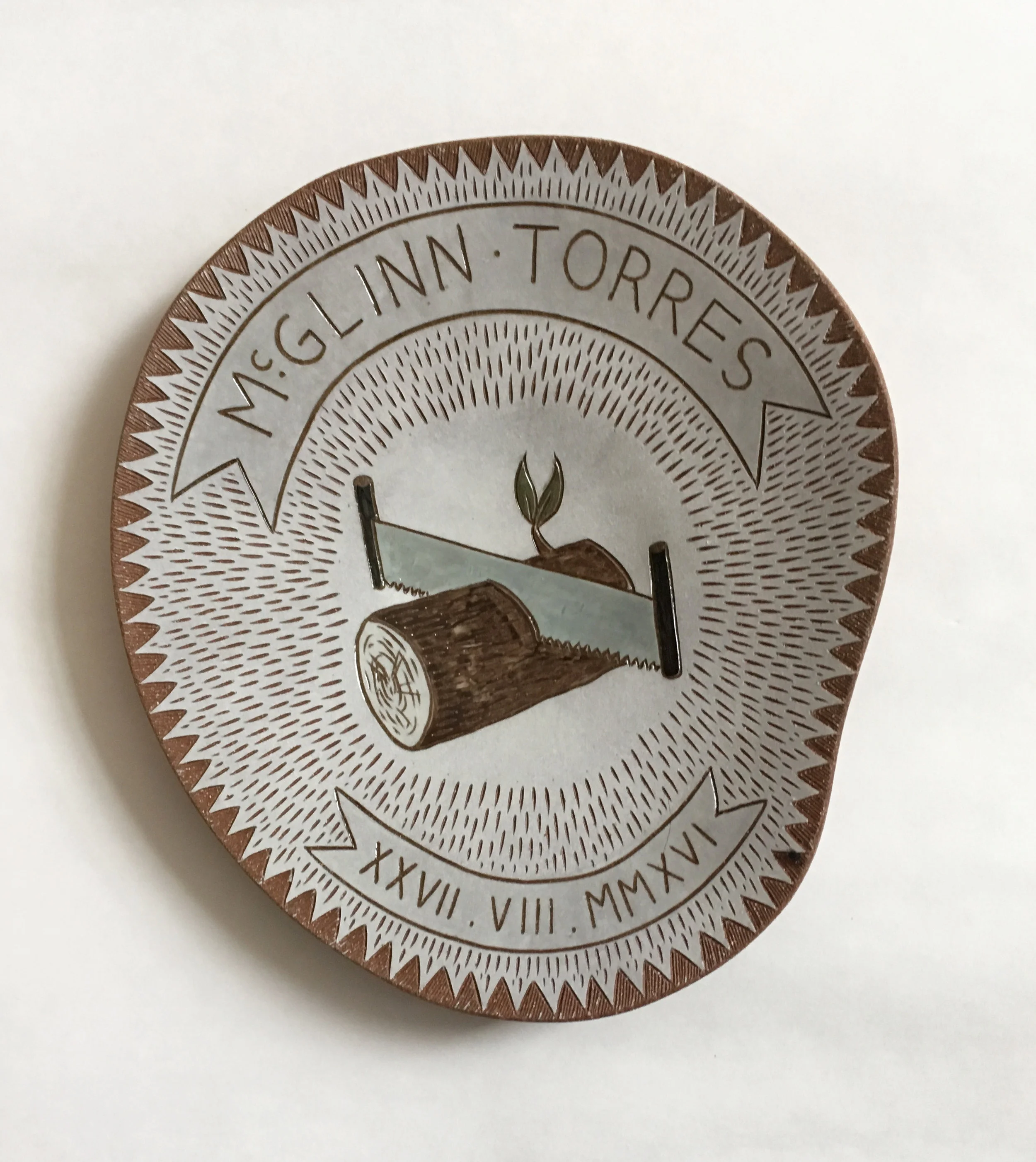 McGlinn - Torres Wedding Platter, 2016