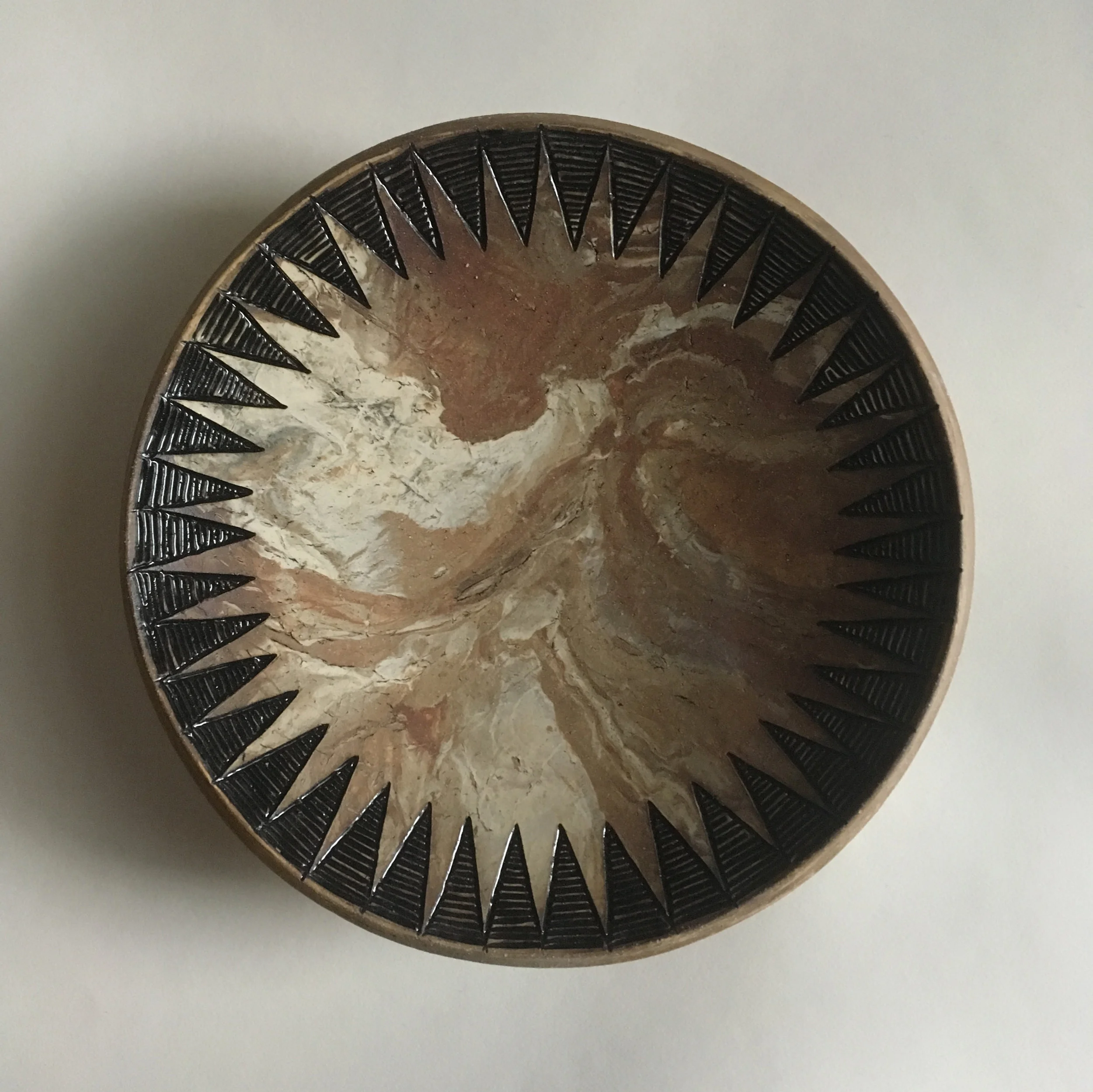 Marbled fruit bowl, 2018