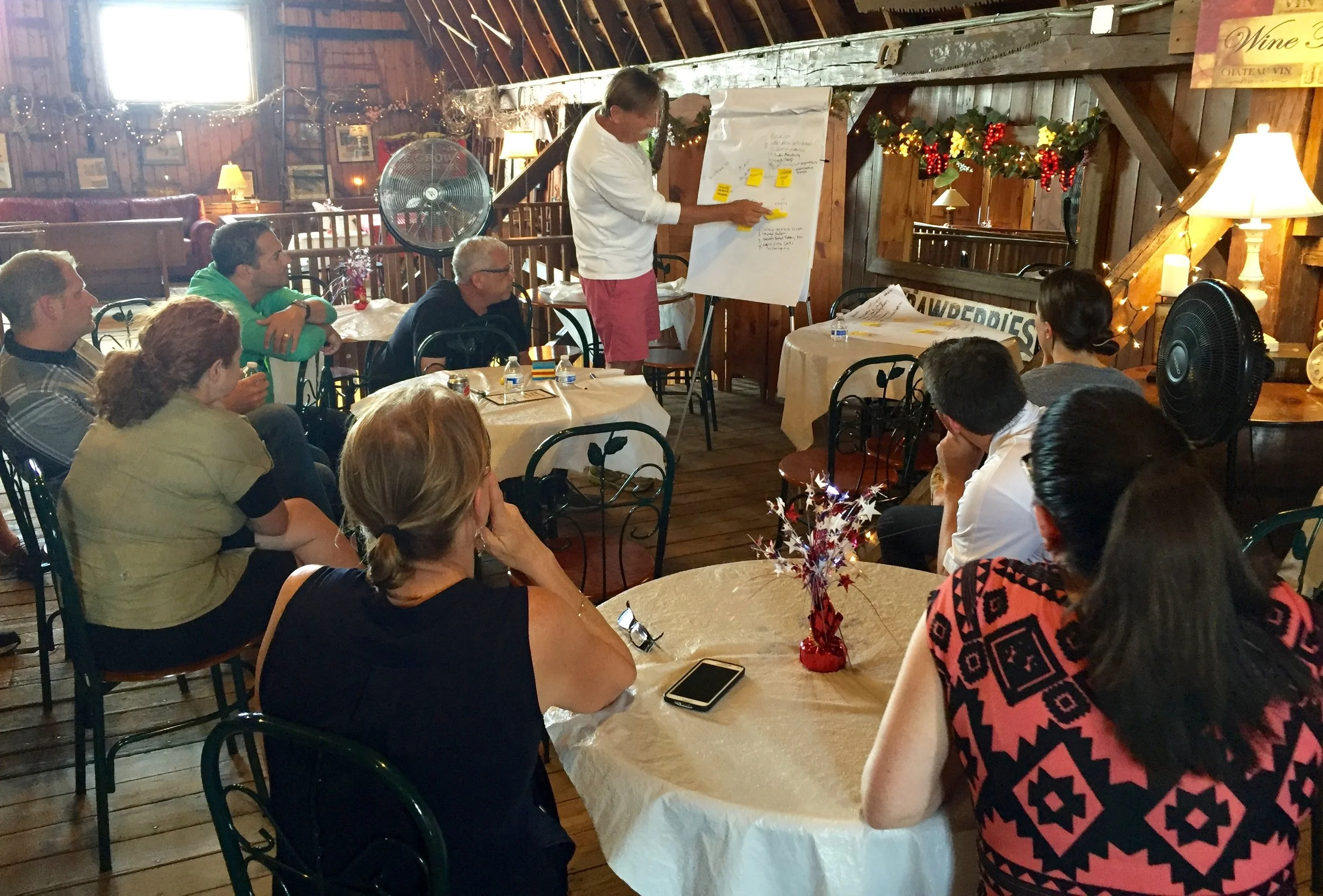 Managers from MVP Collaborative use TOC to identify ways to serve and attract customers.