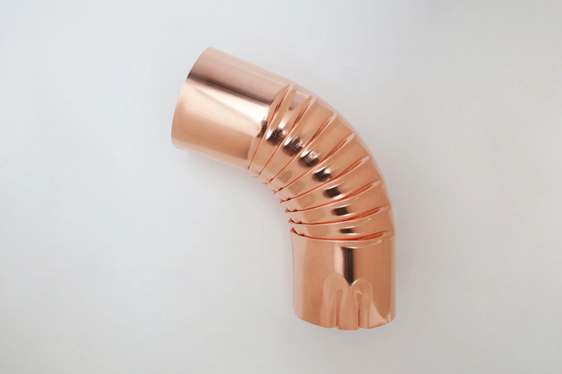 4” Round Smooth Copper Elbow
