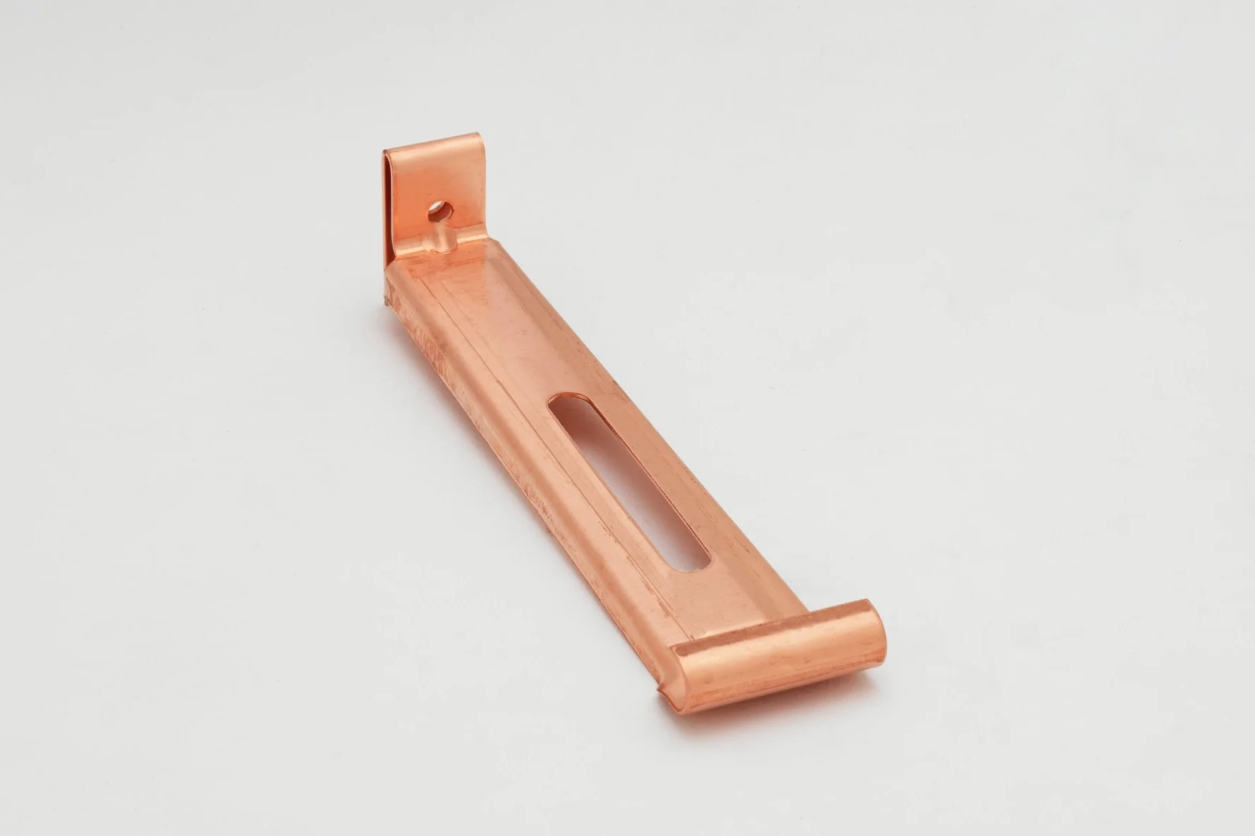 6” Copper Half-Round #10 Hanger— Internal