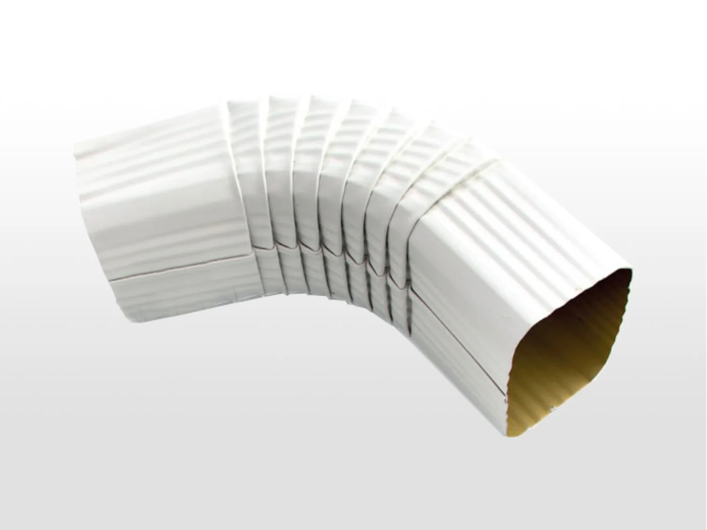 A-Style Elbow: 4" x 5" (12 pcs/carton) White/Royal Brown; other colors are special order