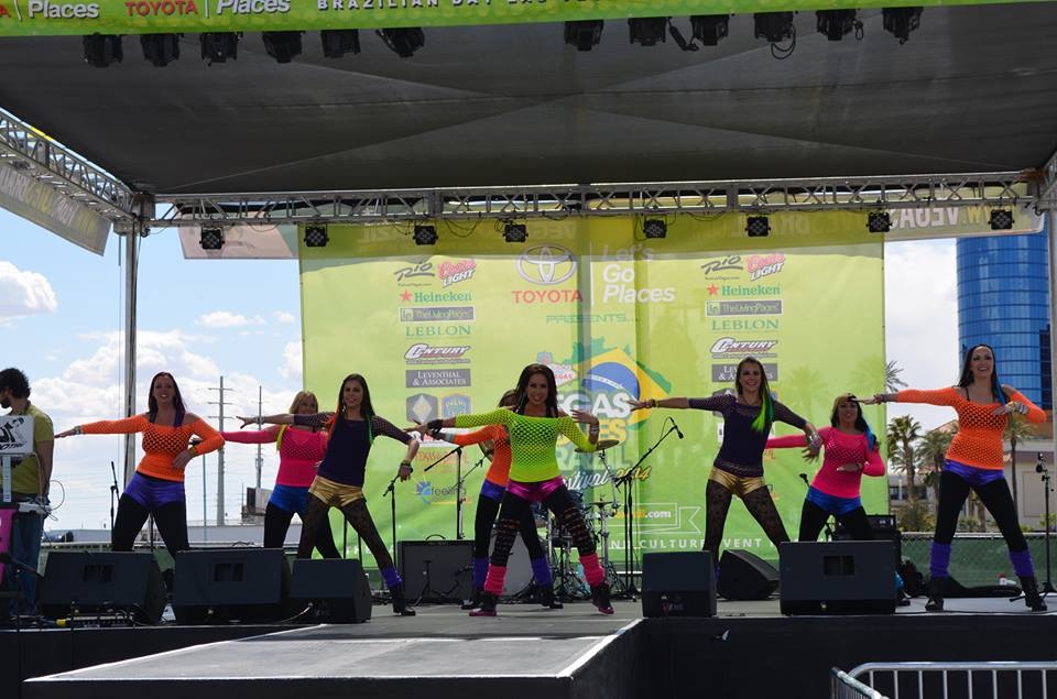 Party Fitness Performing in Las Vegas 