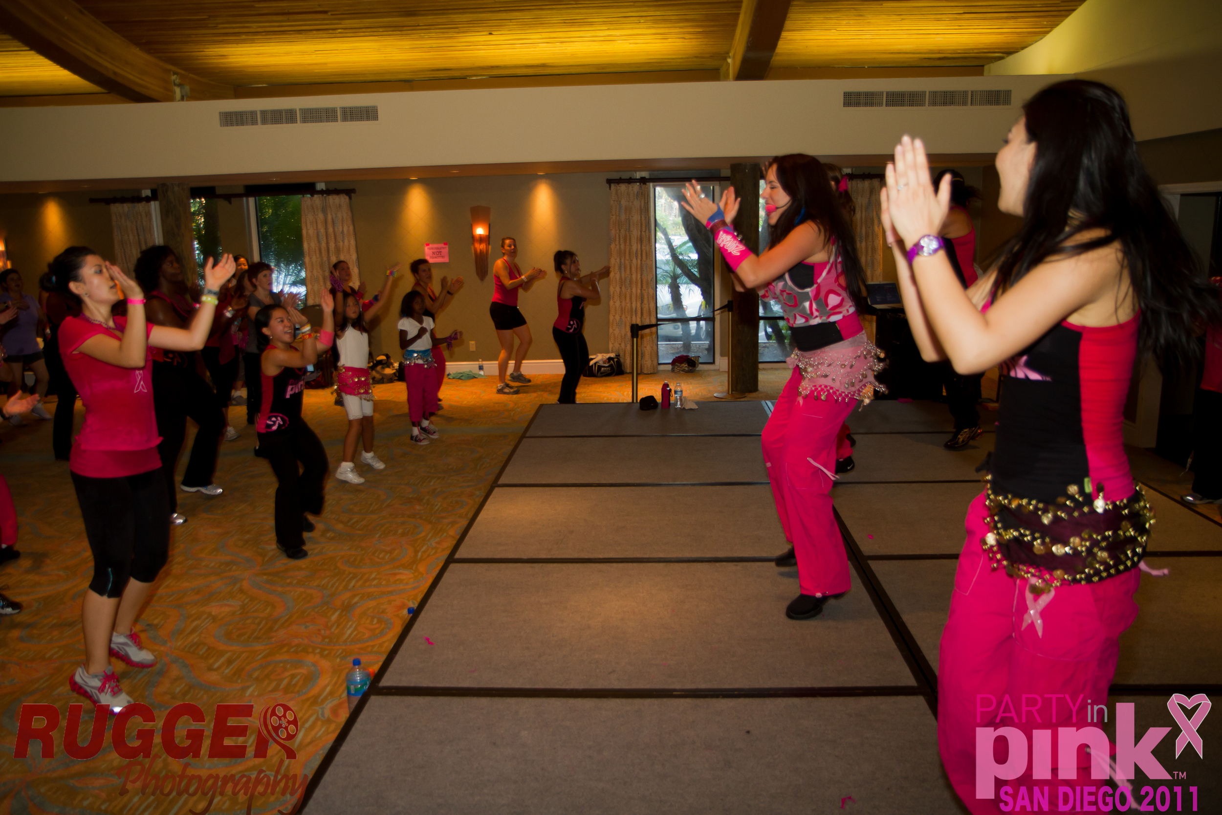 Party Fitness at a Zumbathon Shelter Island