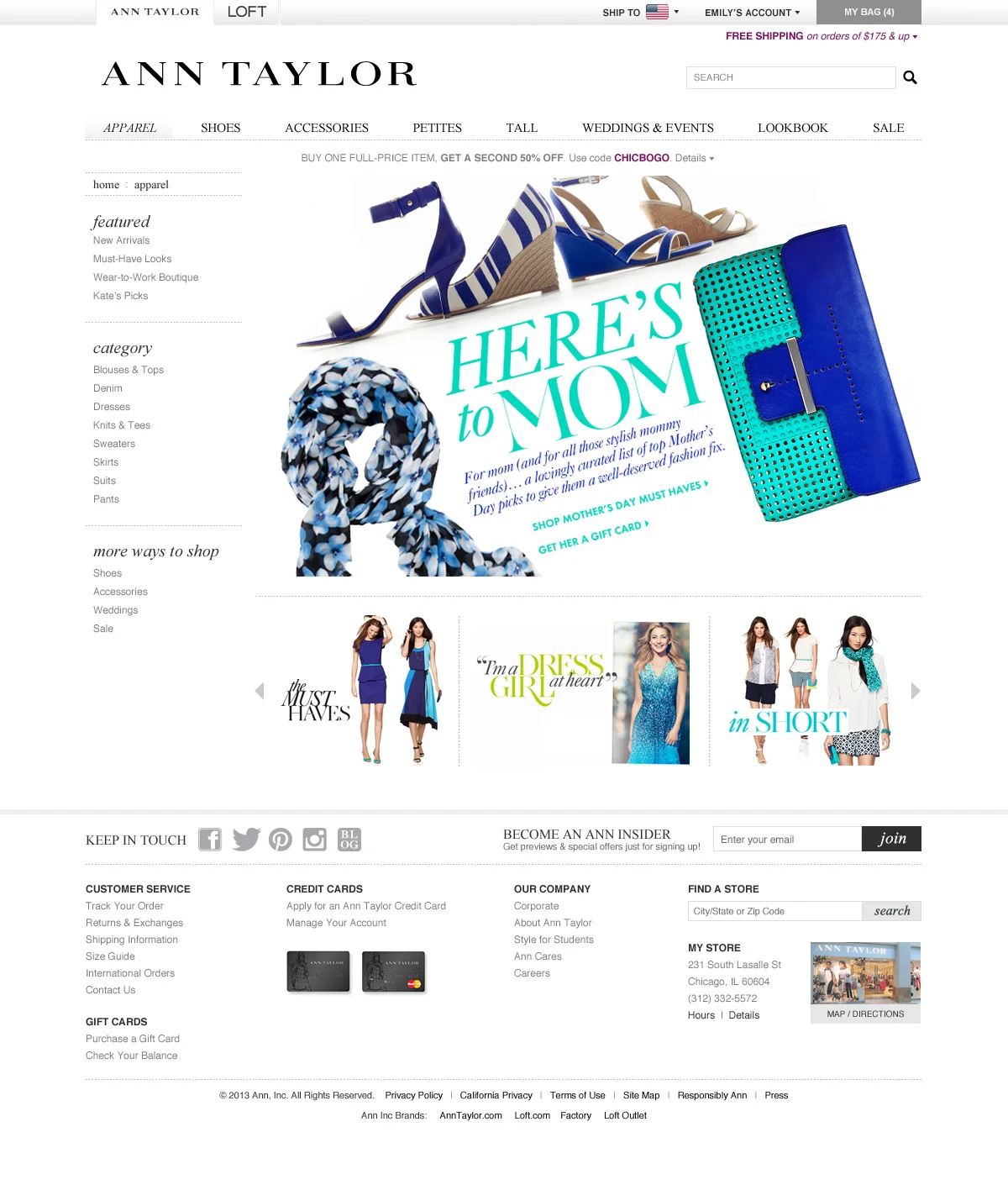 Category Landing Page