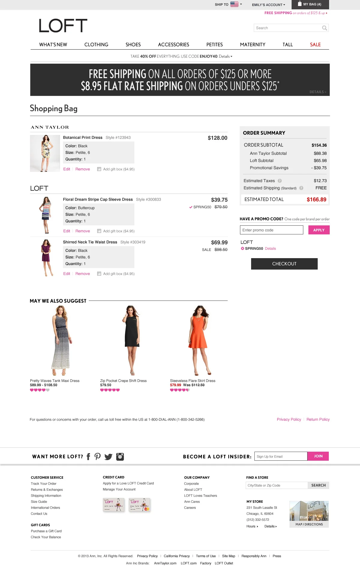 Universal Shopping Cart