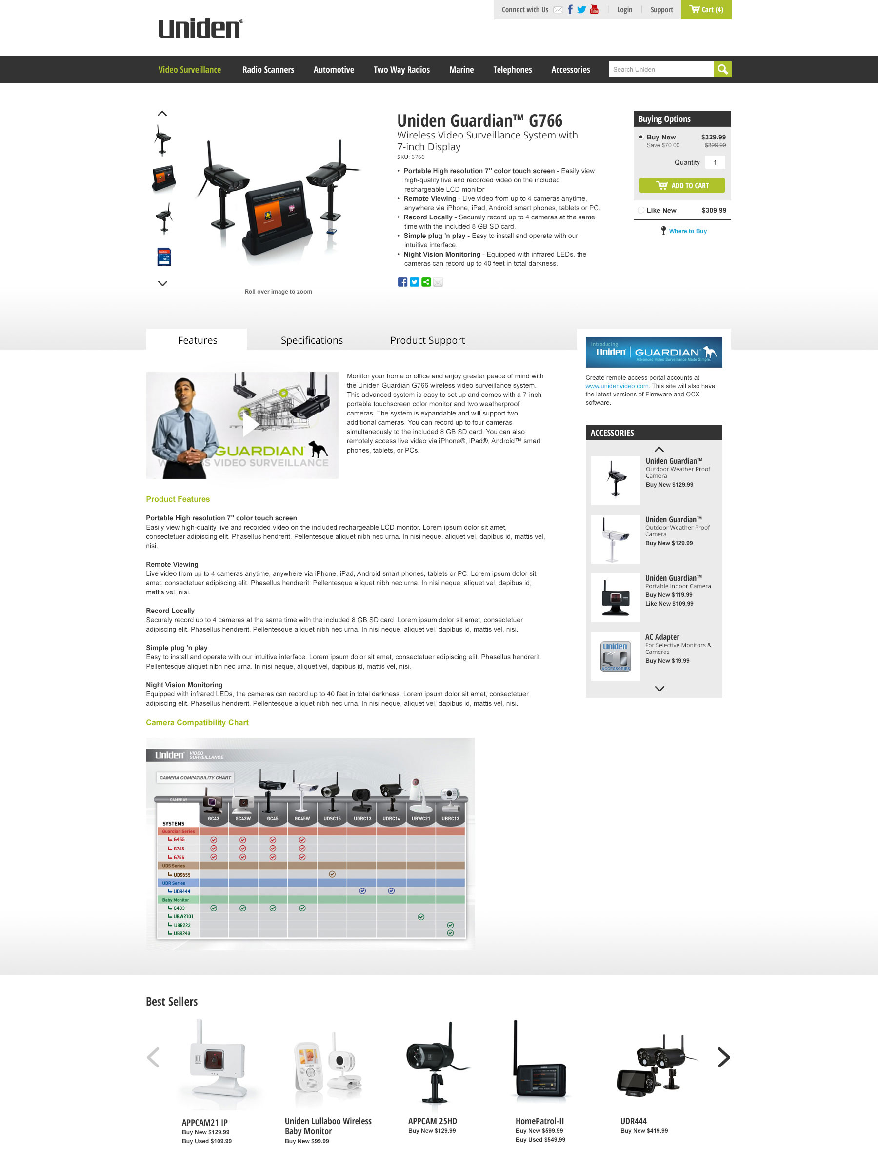 Product Detail Page