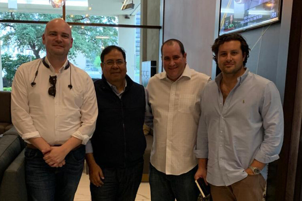  From Left: Mr. Vince Meens (COO), Mr. Suresh Nichani (CEO), Mr. Nir Goldberg (Investment Committee Member) &amp; Michael Cordone (Investment Committee Member) 