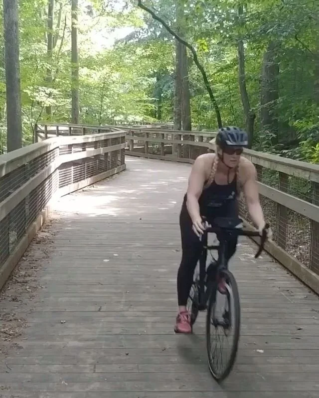 Always exciting to find something NEW that just FITS!
.
In the last year, I&rsquo;ve absolutely fallen in love with biking 🚴🏼
.
When we moved to Raleigh a year ago and I was still recovering from my double achilles surgery, biking gave me the oppor