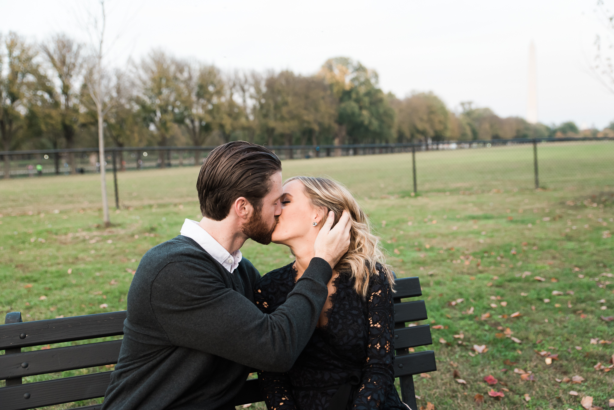 Washington DC Monuments - Fall Engagement Photos