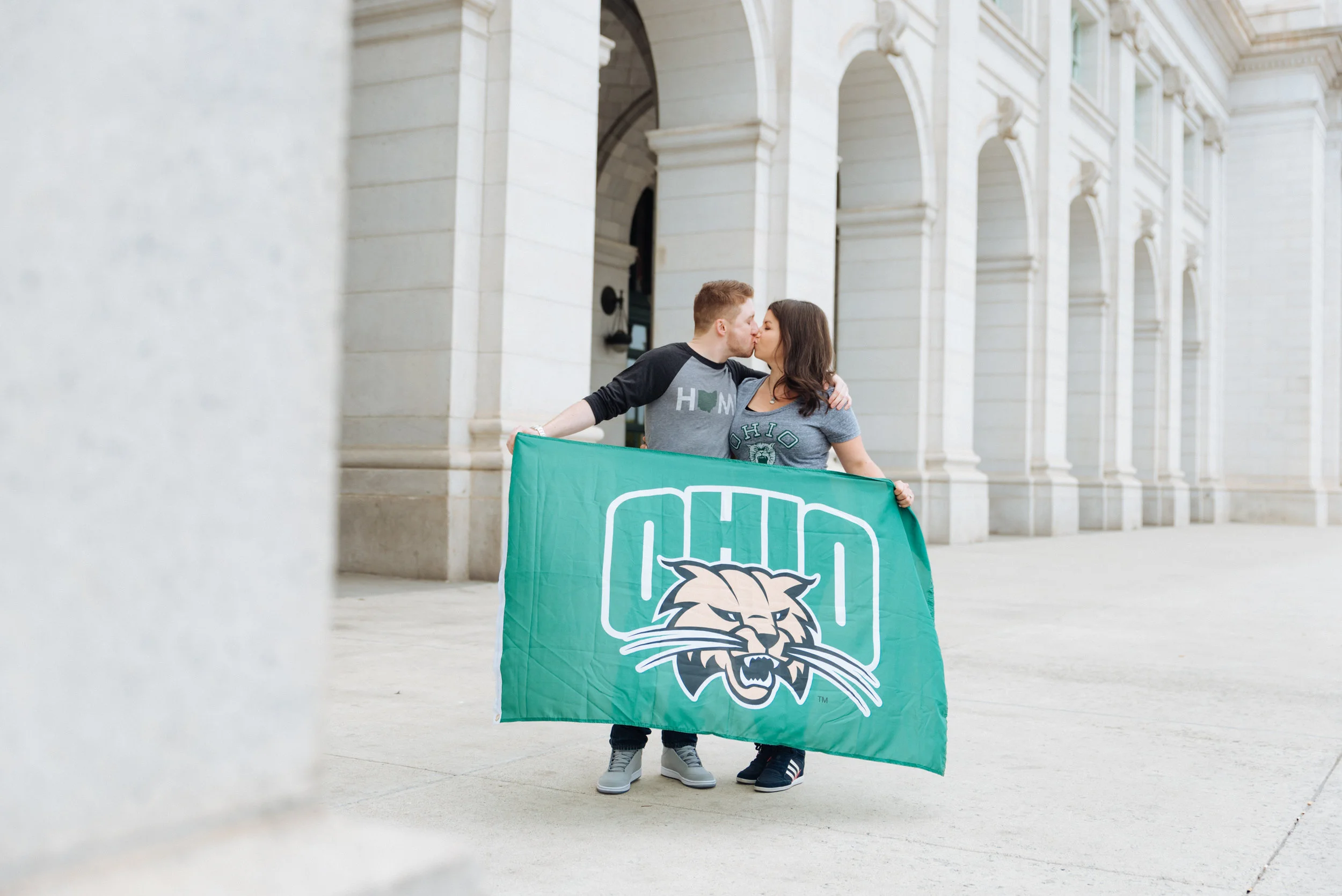 BOBCAT AND CLEVELAND LOVE Ryan and Lauren dated all through college, and life on campus was nothing short of a blast. Being both from Cleveland, Ryan and Lauren had a ball spending time away from school too. They would take trips to Ryan’s lake house in Willard, or to Lauren’s house on the east side. The thing they loved doing the most though while away from school was going to Cedar Point to ride their favorite roller coaster, the Millennium Force.