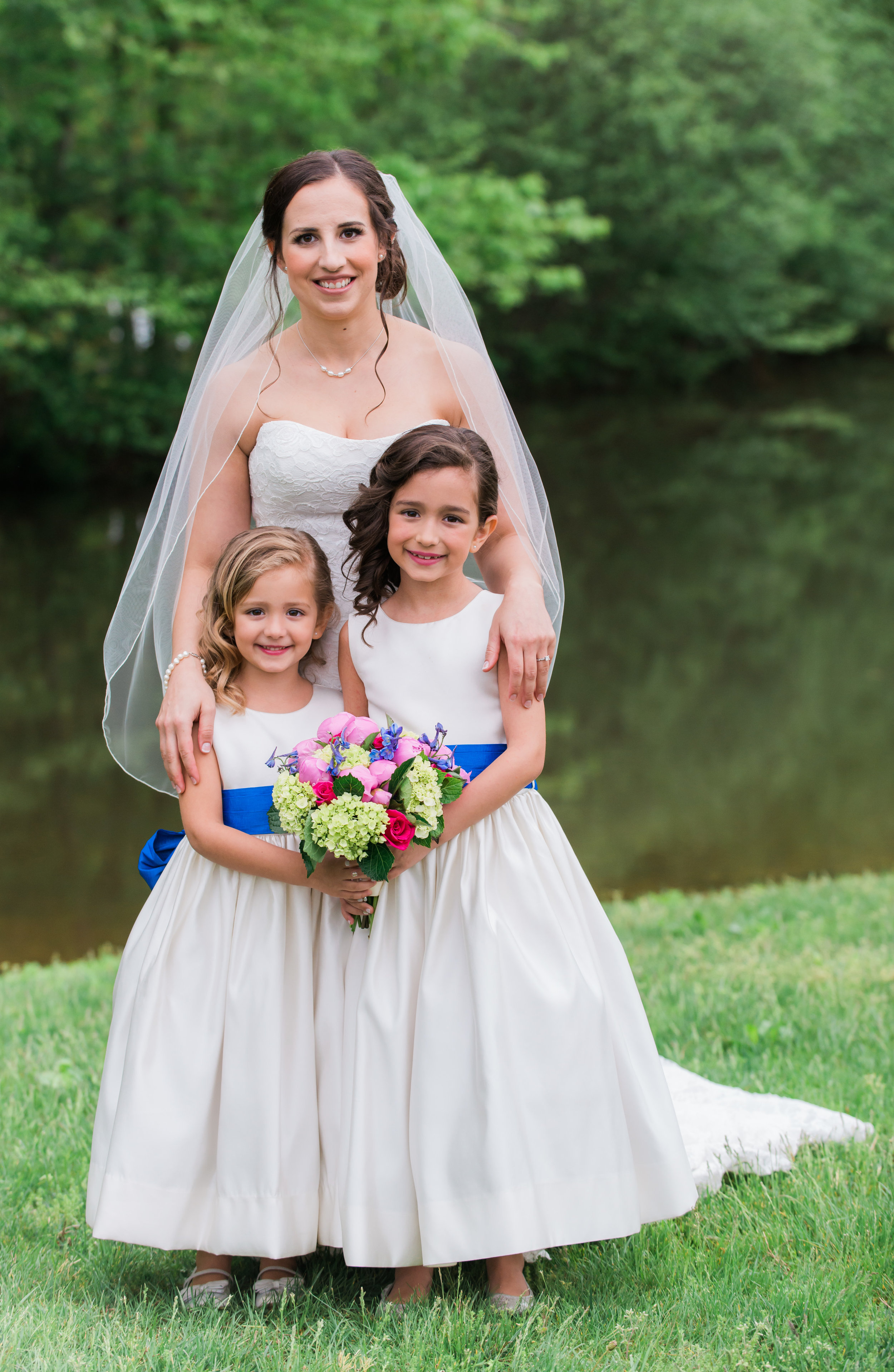  Bride and Flowergirls 