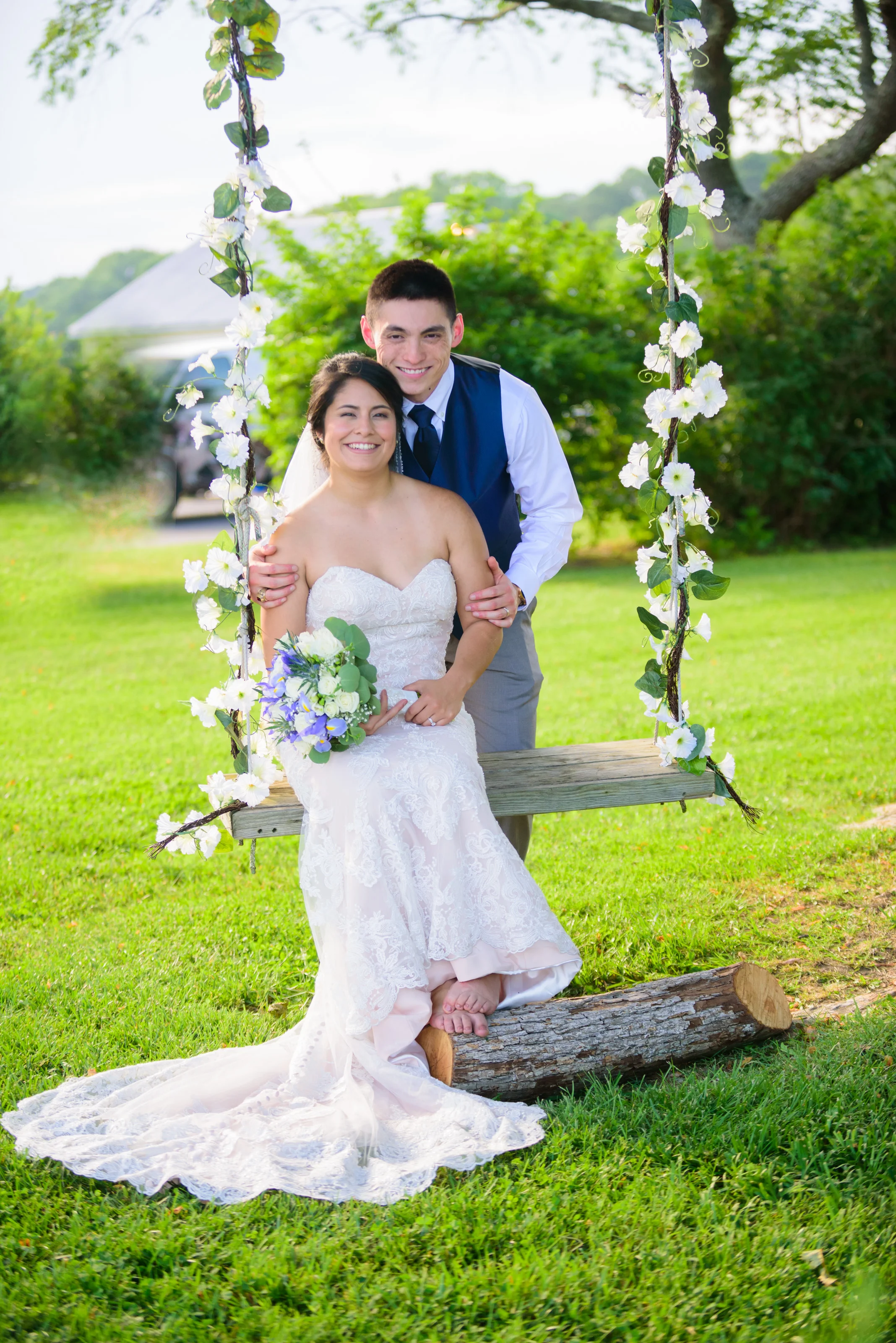 Mary's Hope on Church Cove wedding photos