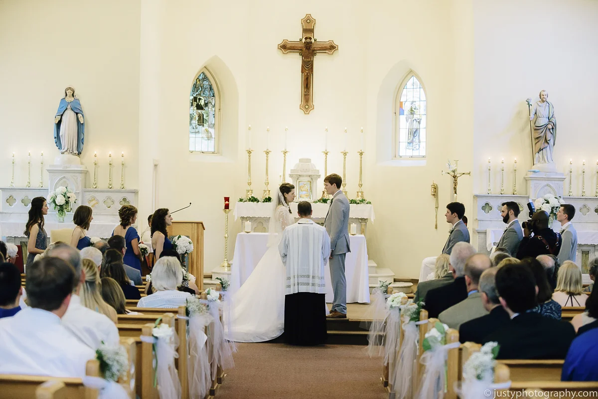 St. Anthony’s Shrine wedding photos