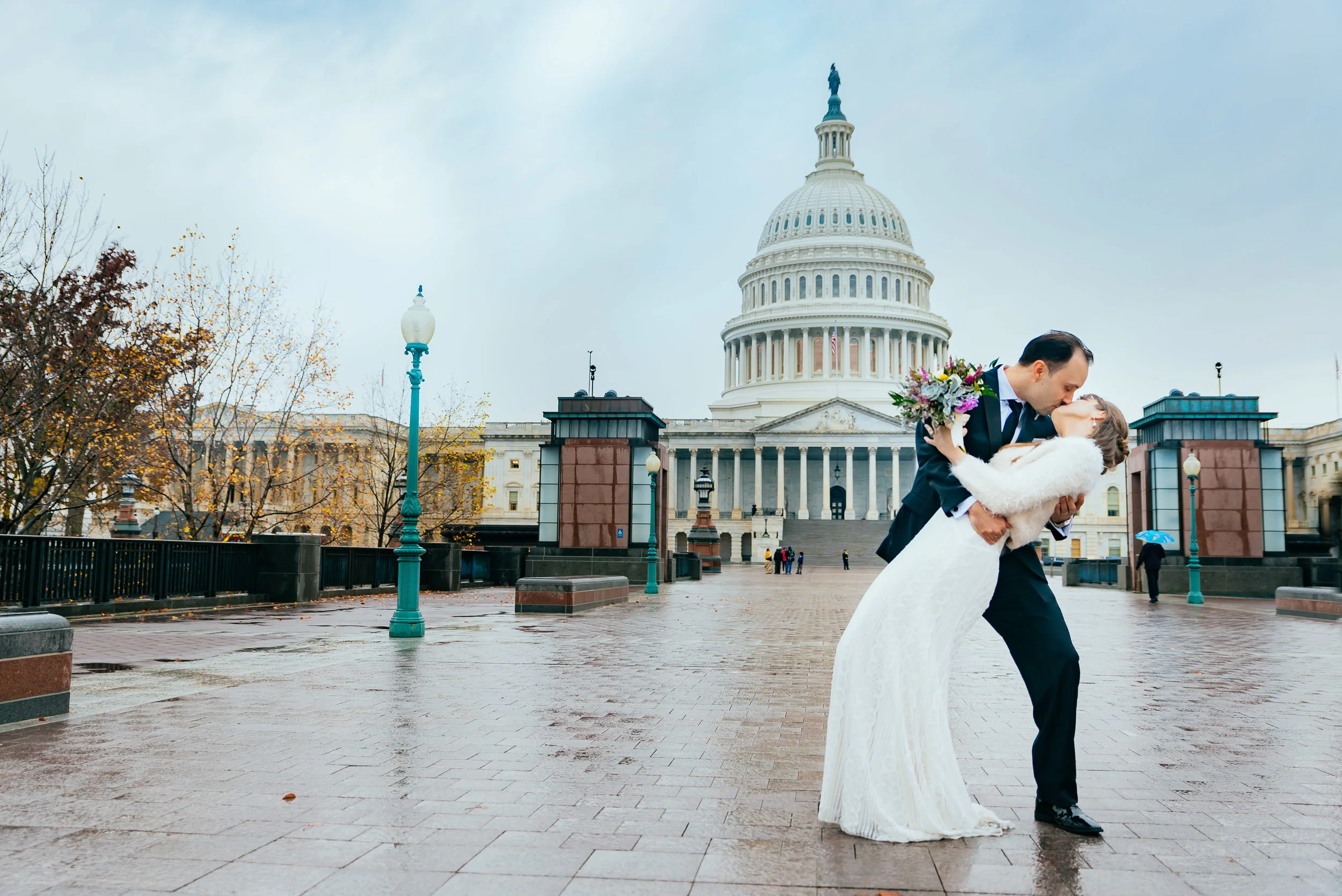 Capitol Hill Building wedding DC