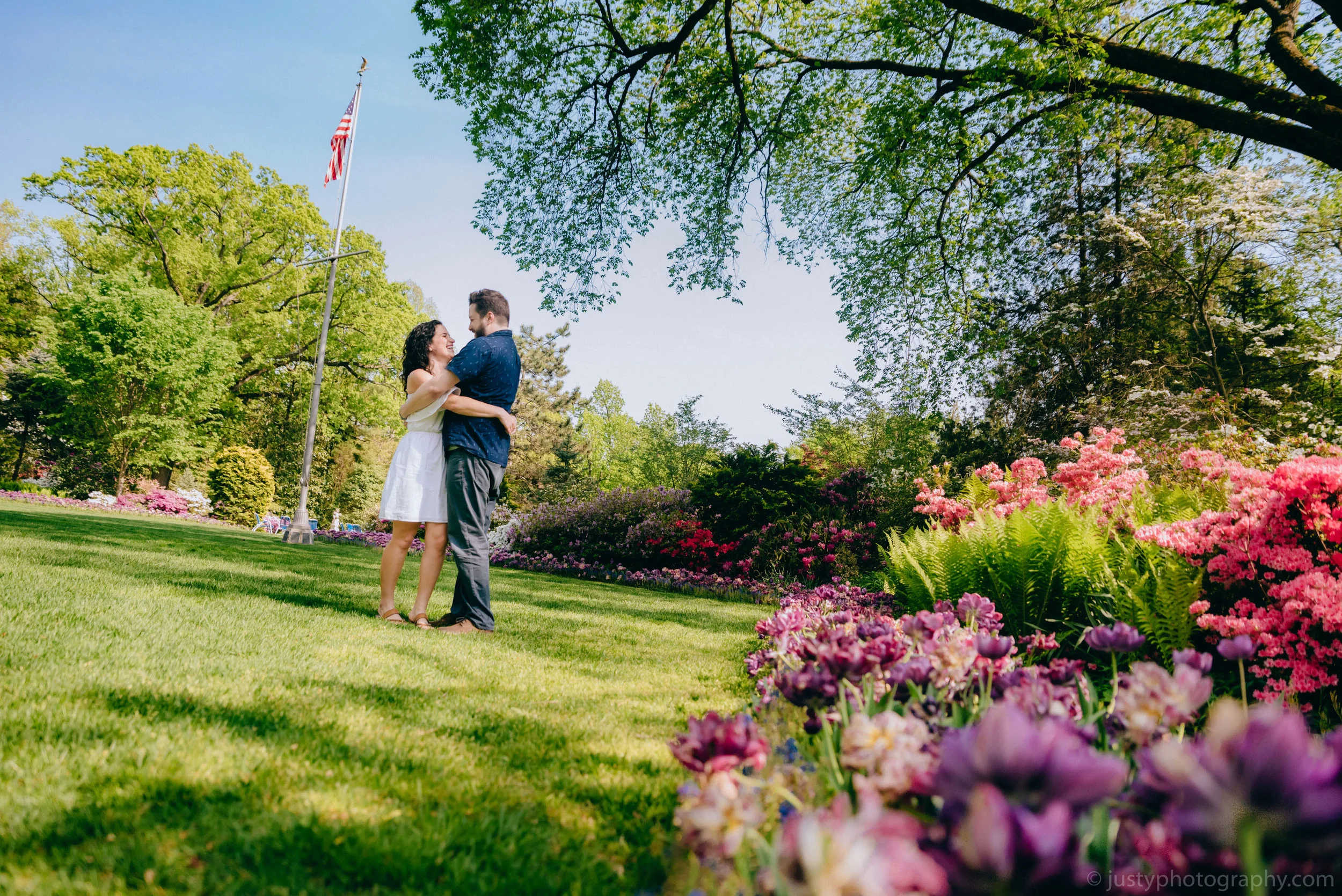 Hillwood Estate Engagement Photos-5817.jpg