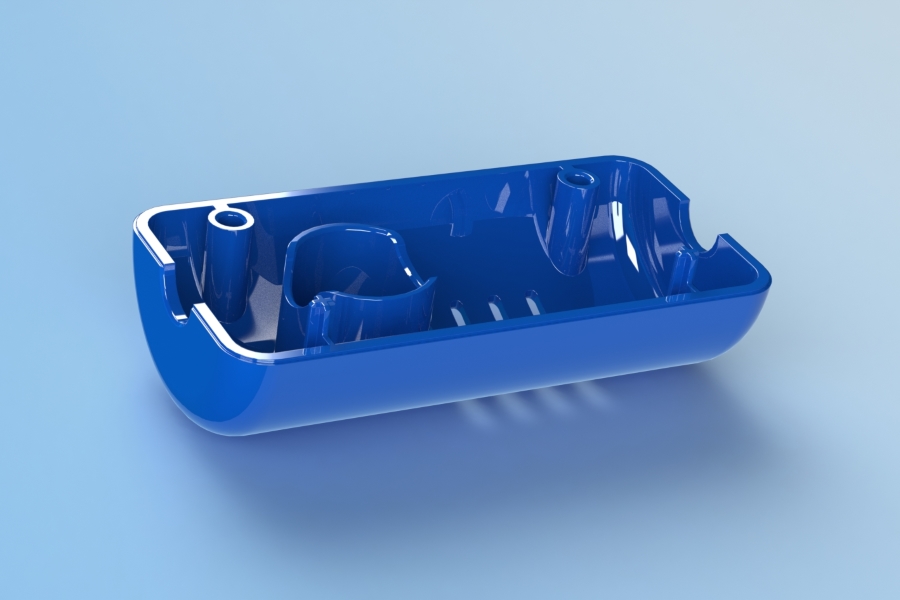 Plastic HousingInjection Molded, High Gloss Plastic Assembly