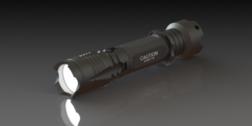Rugged Flashlight Design