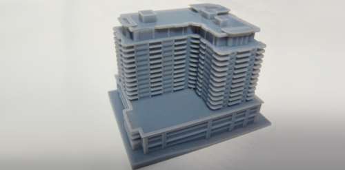 Polyjet 3D Printing - Architectural Model