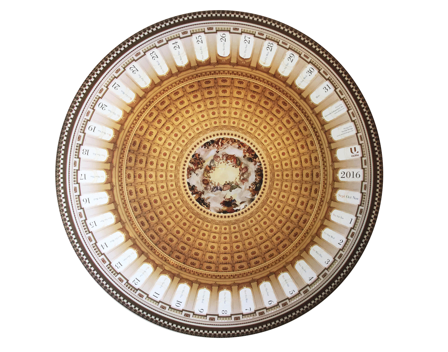 U.S. Capitol Dome Calendar