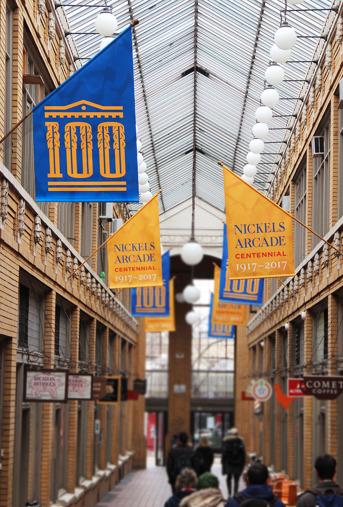 Nickels Arcade Centennial