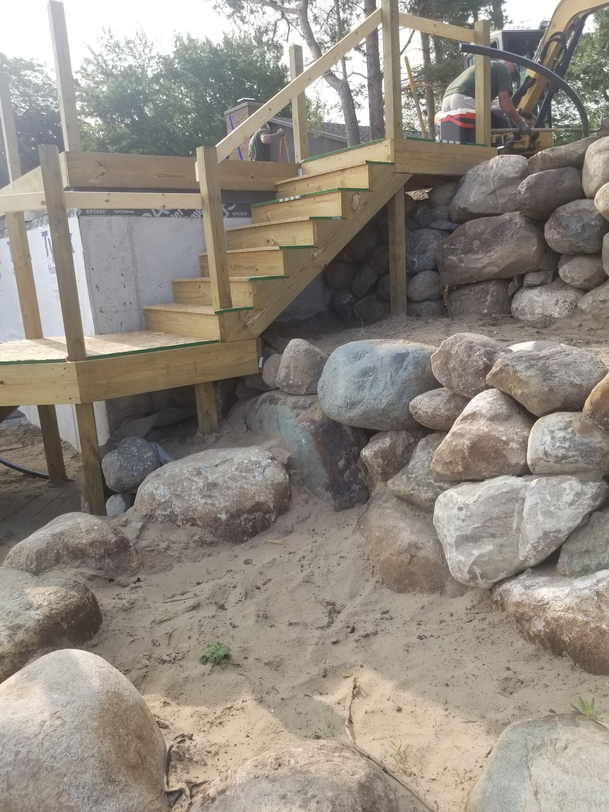 Natural stone wall with stair.jpg