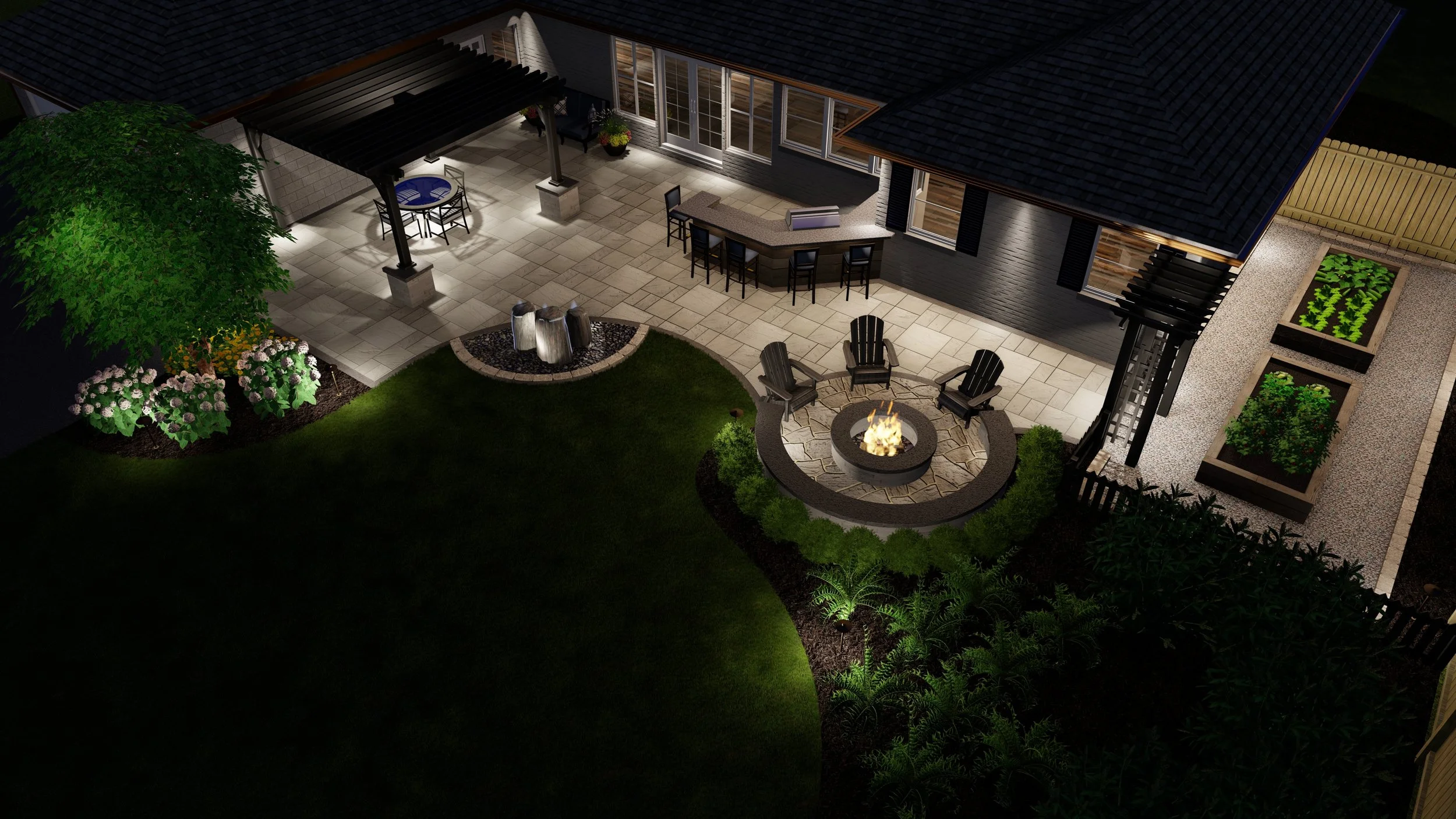 Esch Landscaping Signature Design Process