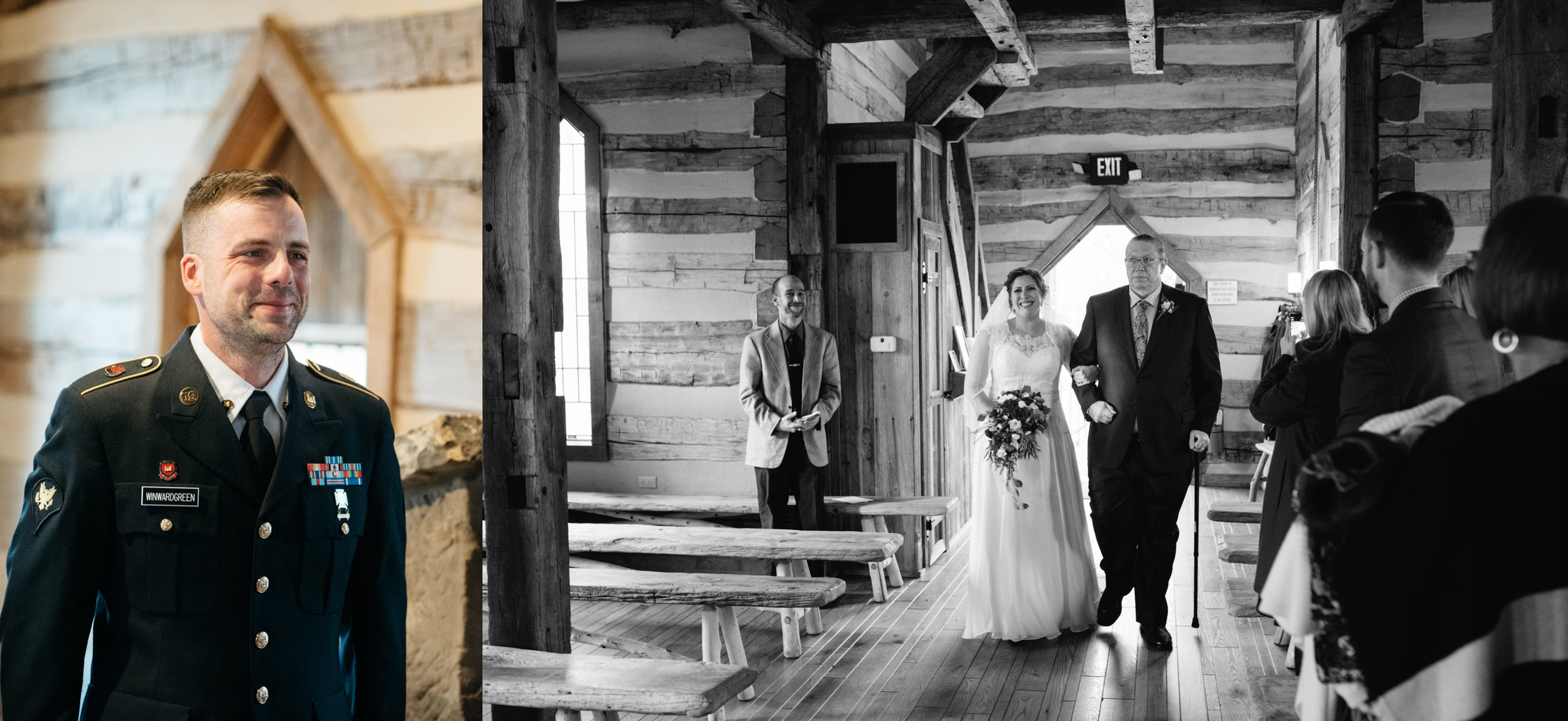 Oak Lodge wedding ceremony, elopement, Pittsburgh Wedding Photographer Mariah Fisher.jpg