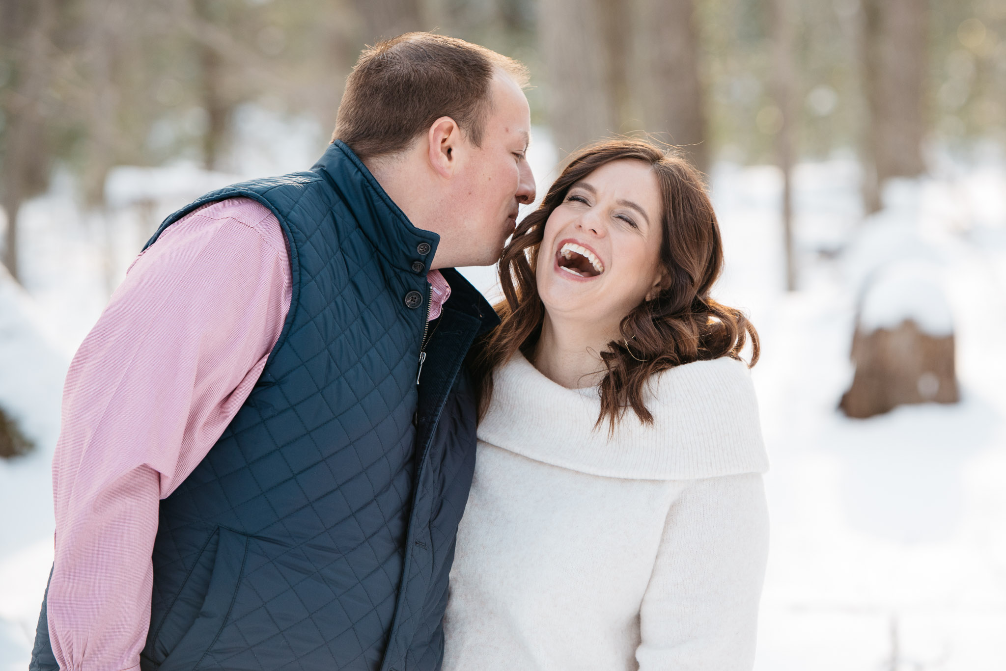 Linn Run Engagement Photos Ligonier Photographer