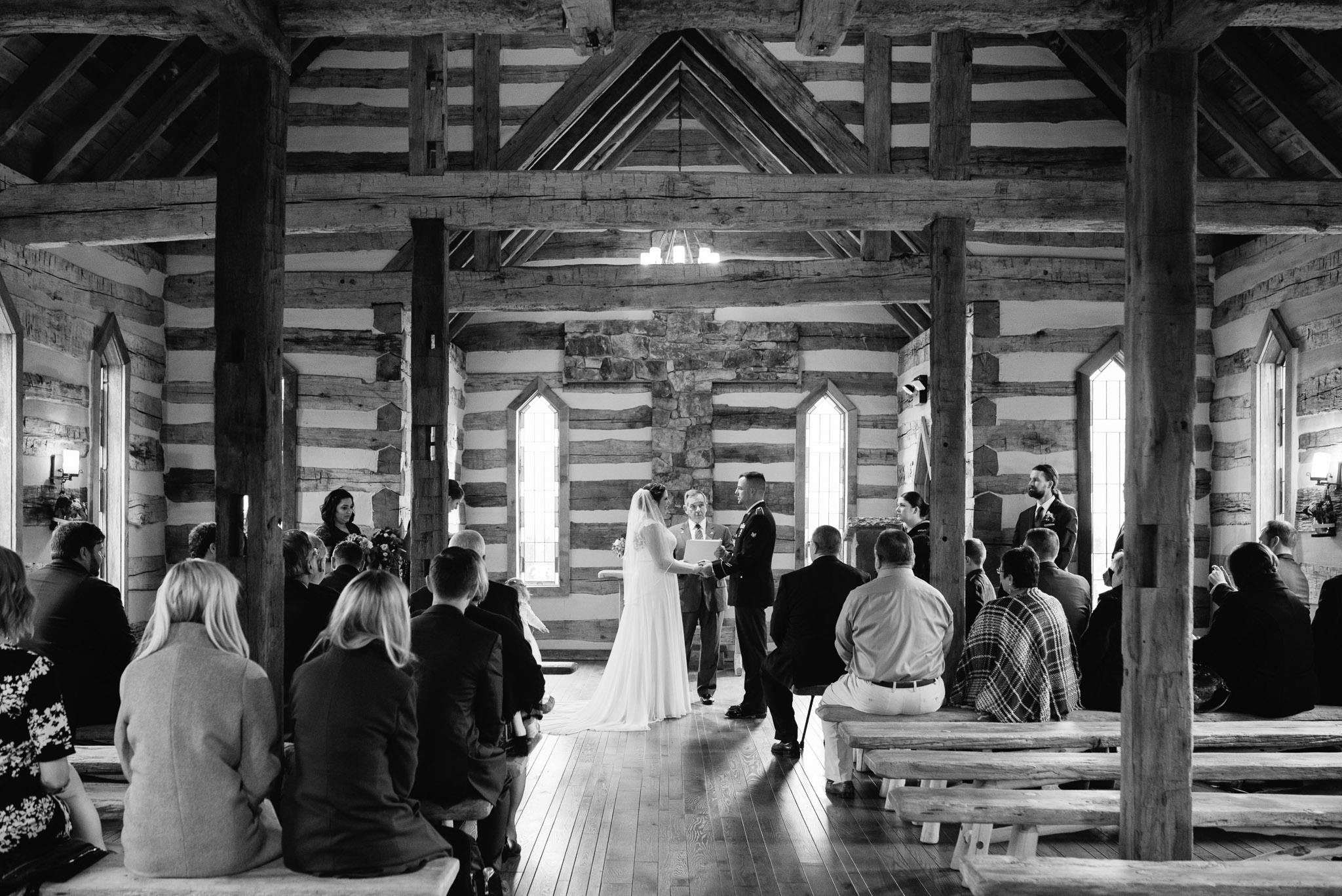 Oak Lodge Wedding Ceremony Stahlstown PA