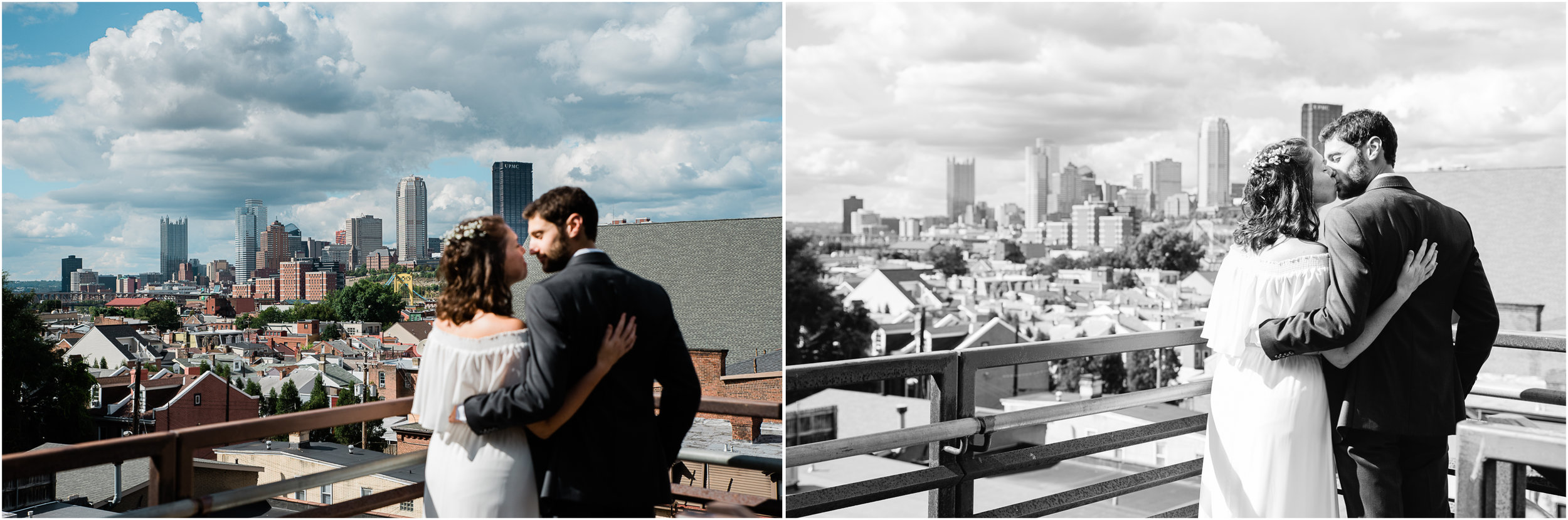 Pittsburgh skyline, Pittsburgh wedding photographer, wedding photography.jpg