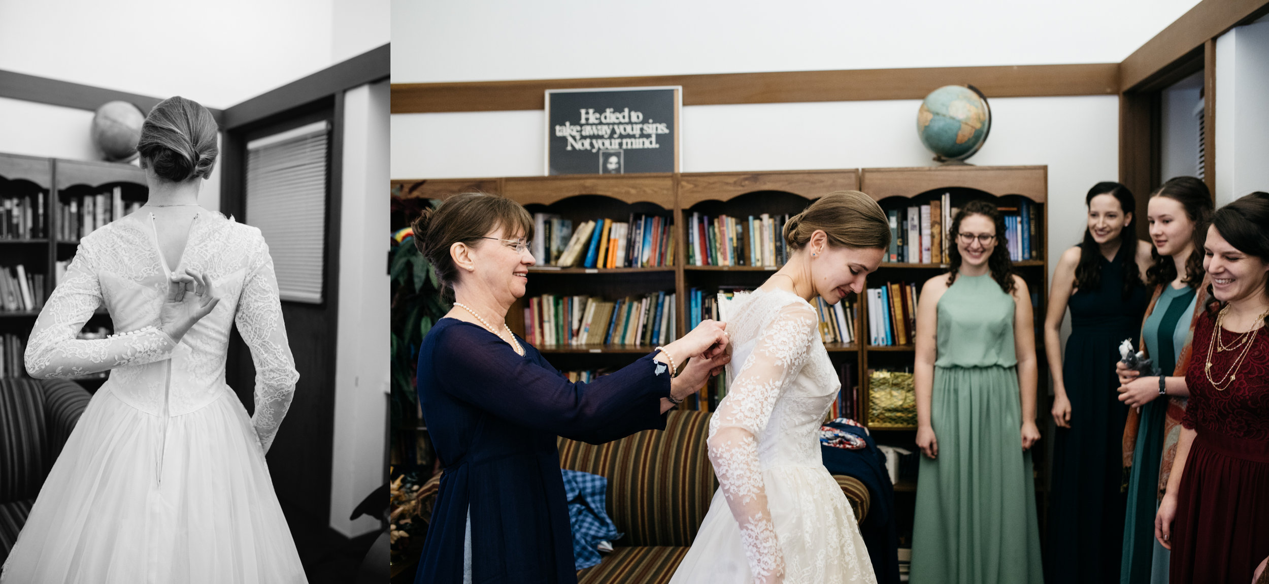 Bride Getting Ready St. Michaels Church Ligonier Valley Mariah Fisher.jpg