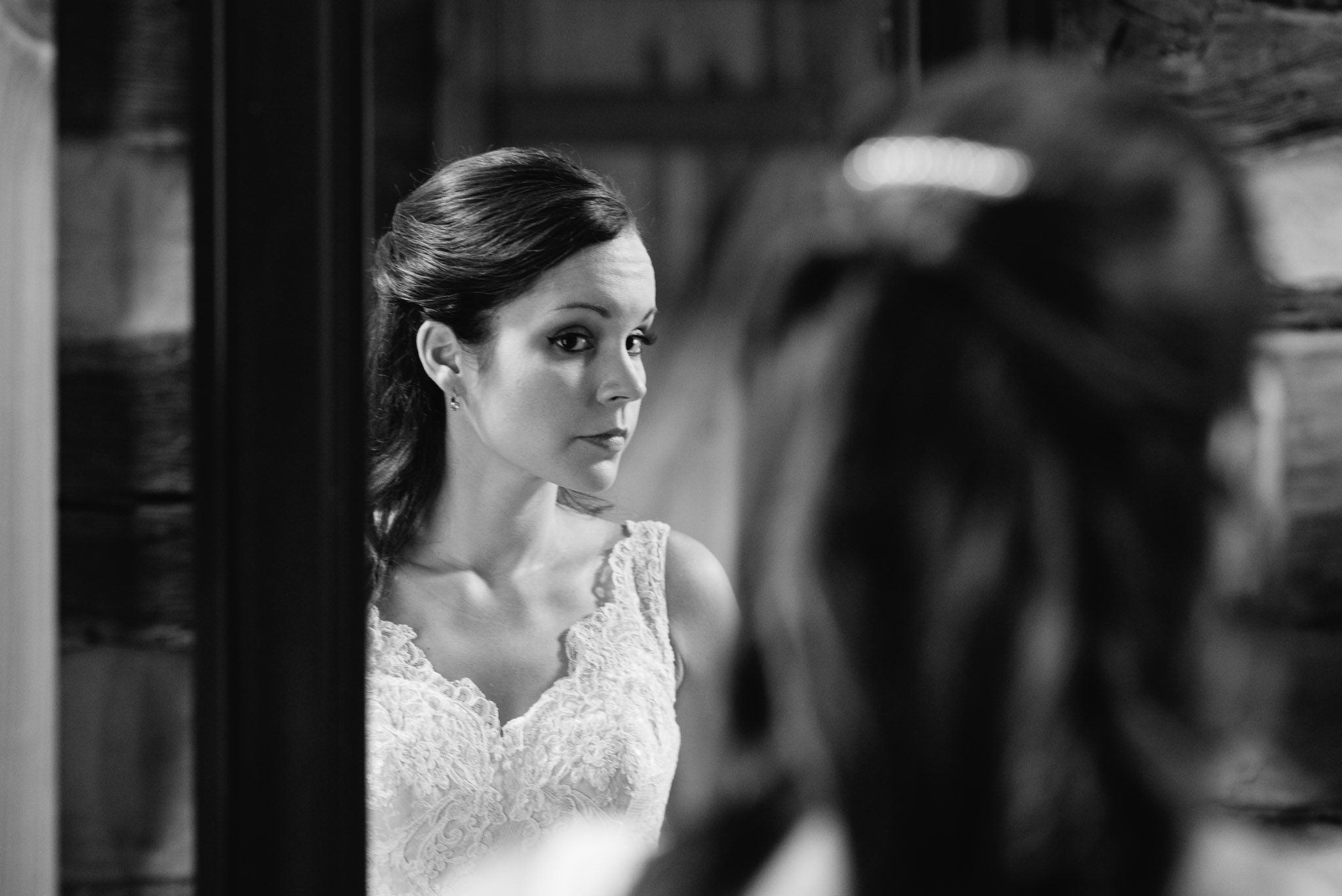 Bride getting ready, The Event Barn at Highland Farms, Somerset PA-9356.jpg