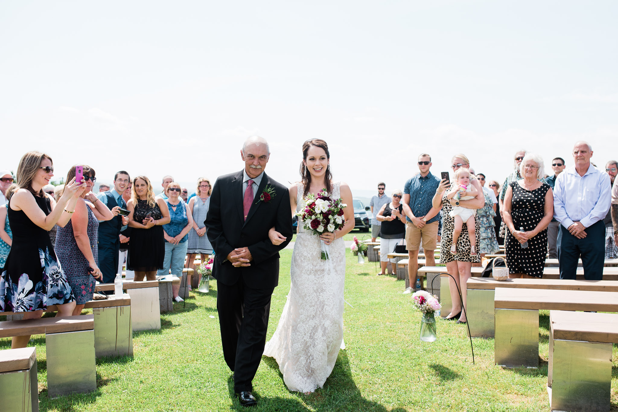 Outdoor Ceremony, Pittsburgh Wedding Photographer, The Event Barn at Highland Farms, Somerset PA-3502.jpg